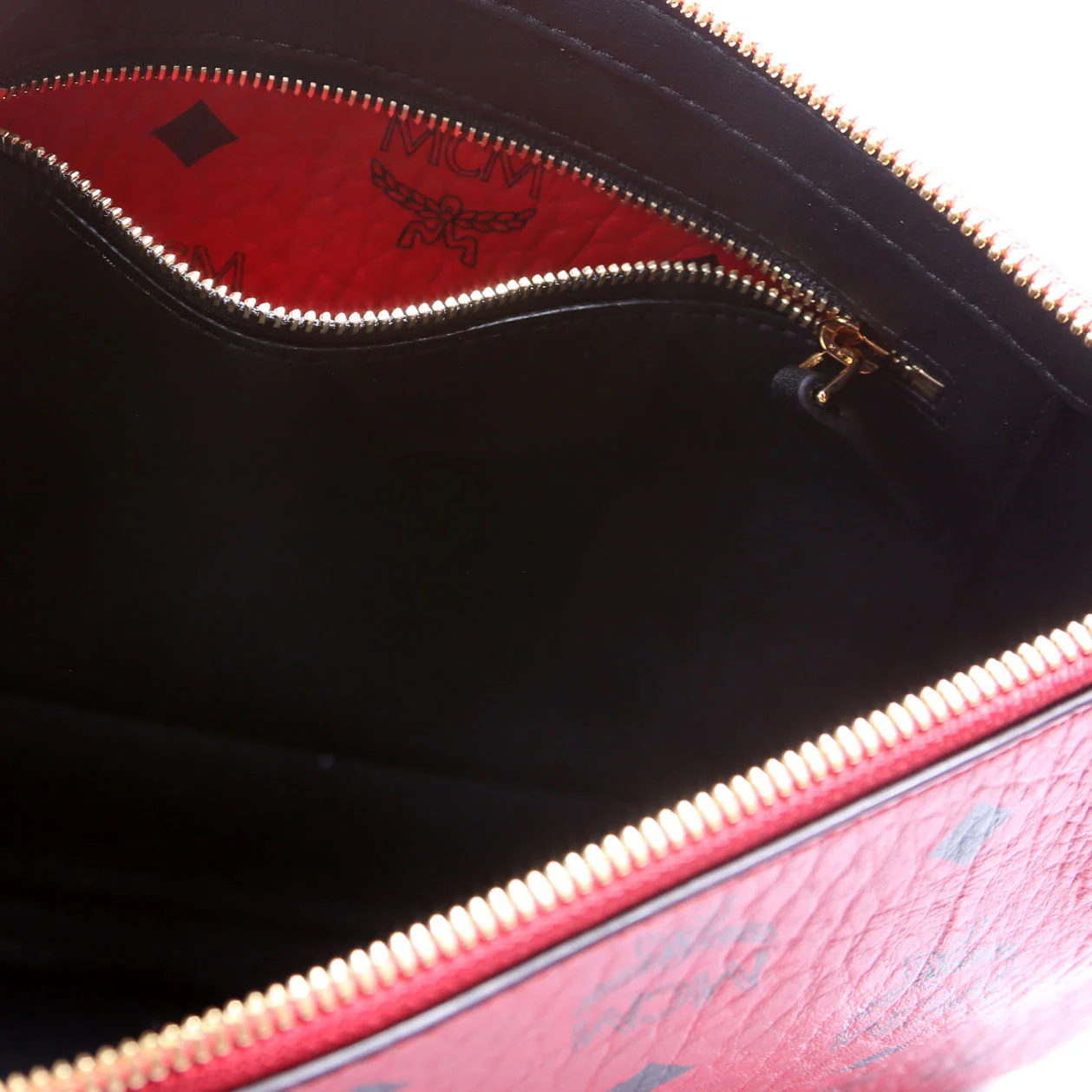 Visetos Wristlet Zip Pouch Red - Image 7
