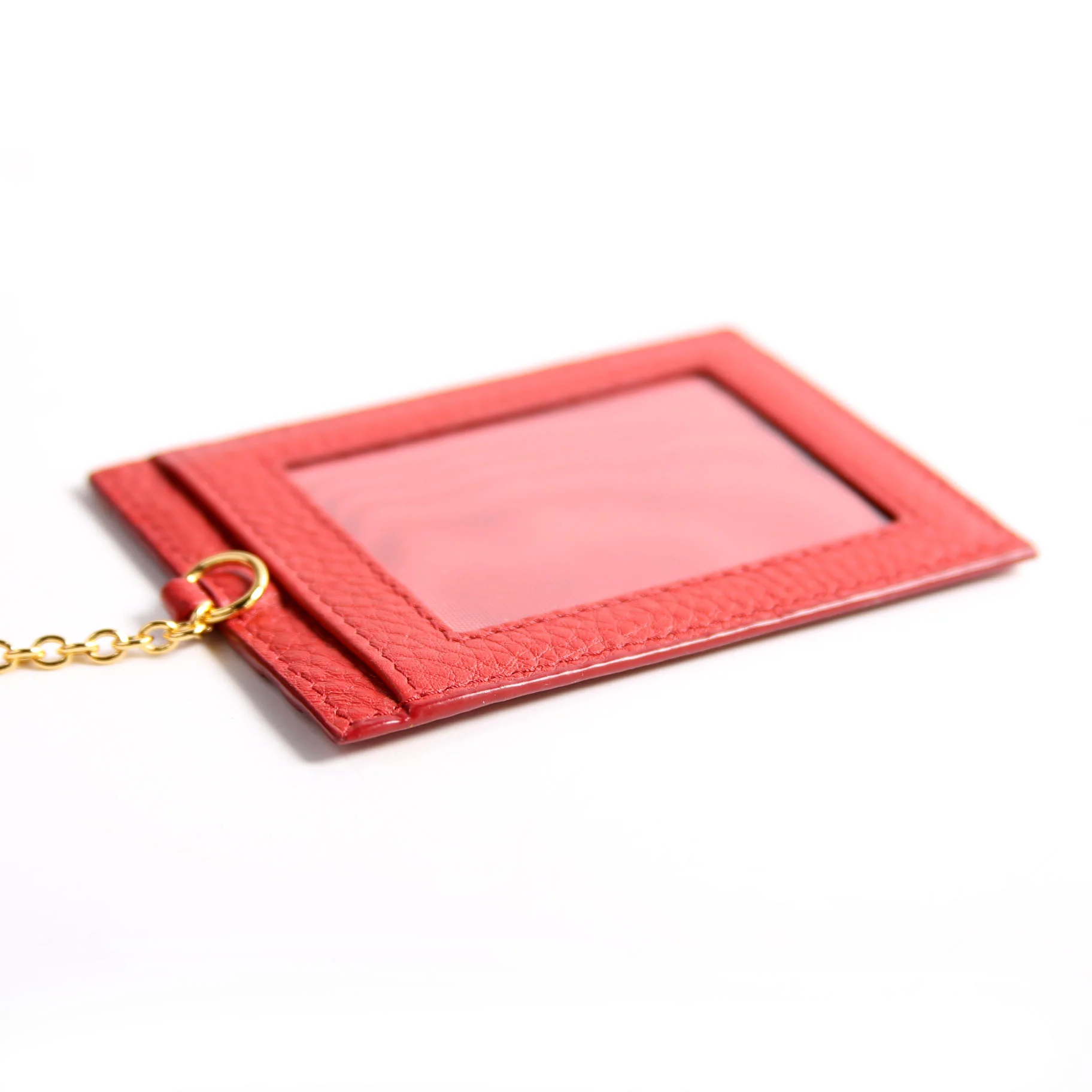 Vitello Daino Chain Wallet 1MH132 Red - Image 12