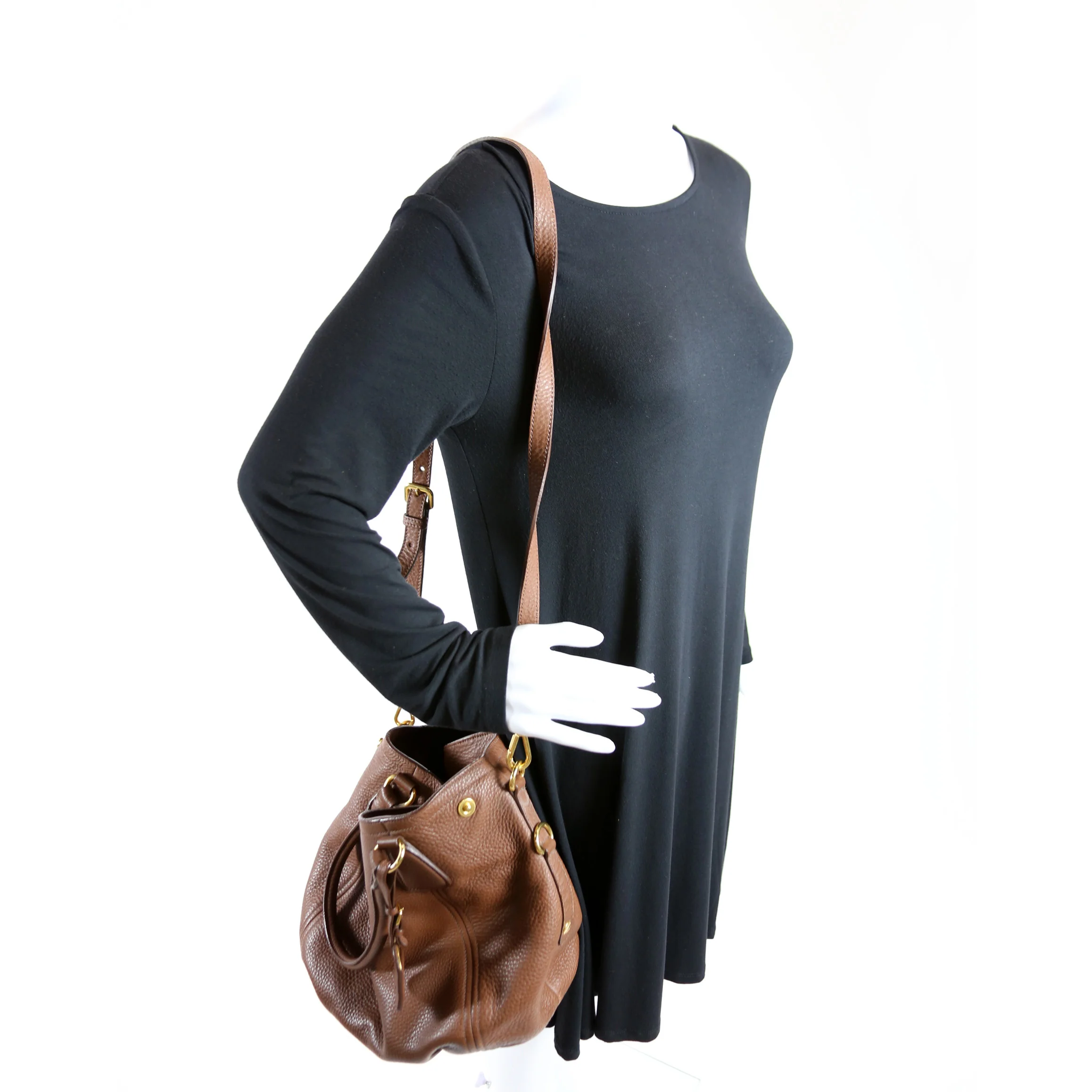 Vitello Daino Convertible Satchel - Image 9