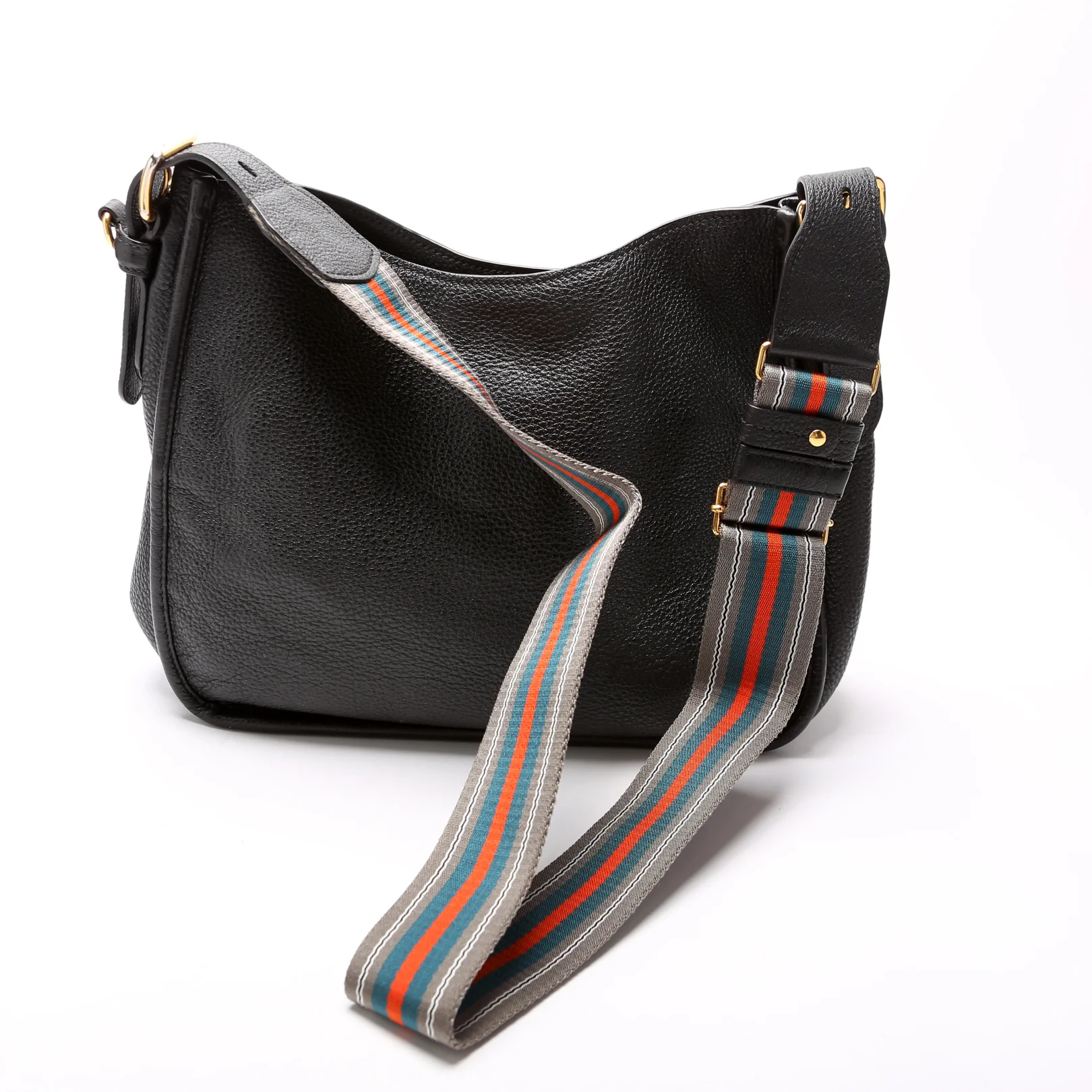 Vitello Daino Hobo Black - Image 3