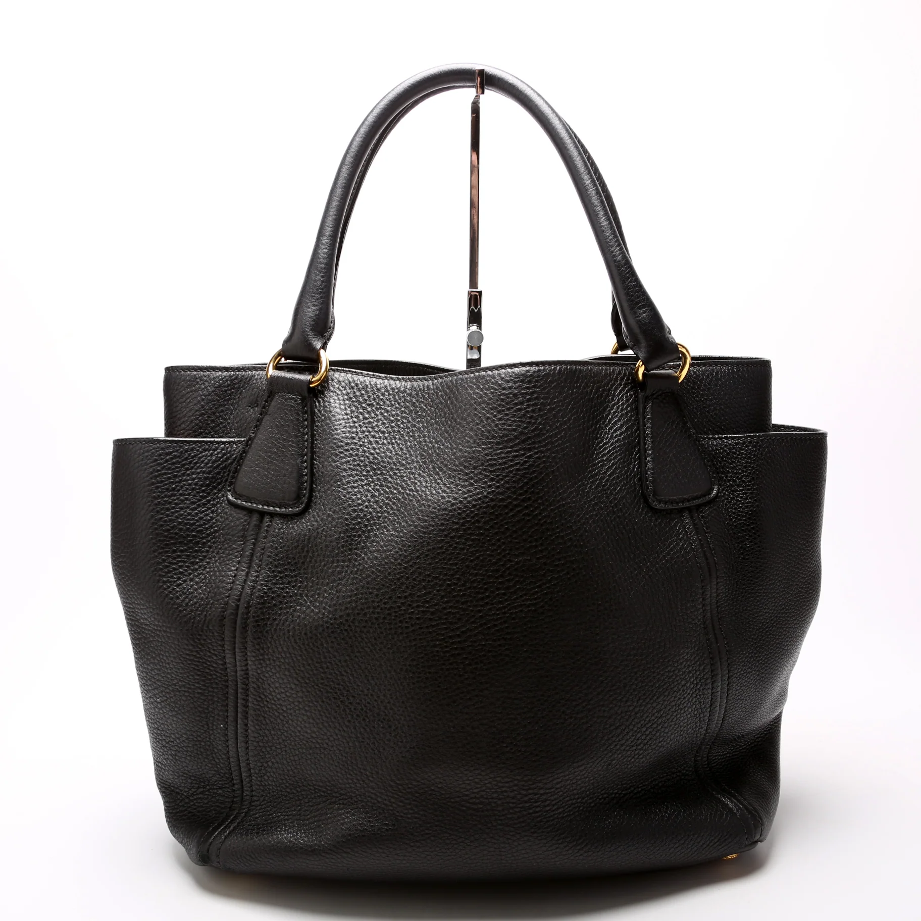 Vitello Daino Side Pocket Tote - Image 3