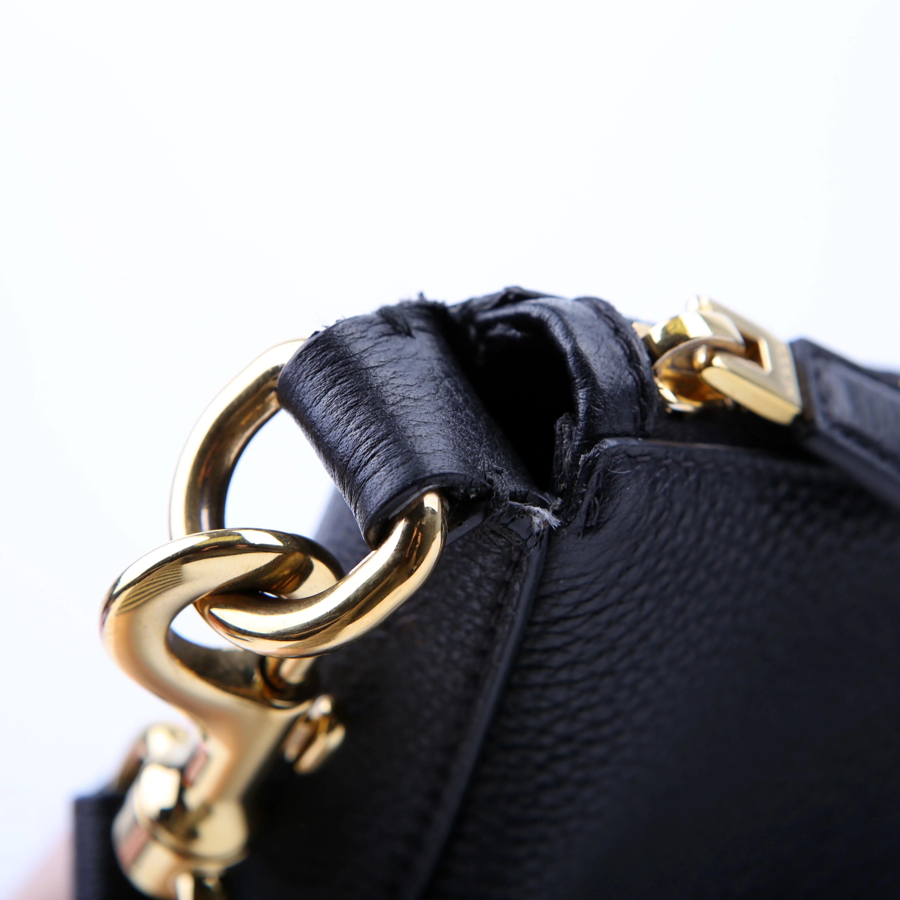 Vitello Daino Soft Leather Crossbody Black - Image 11