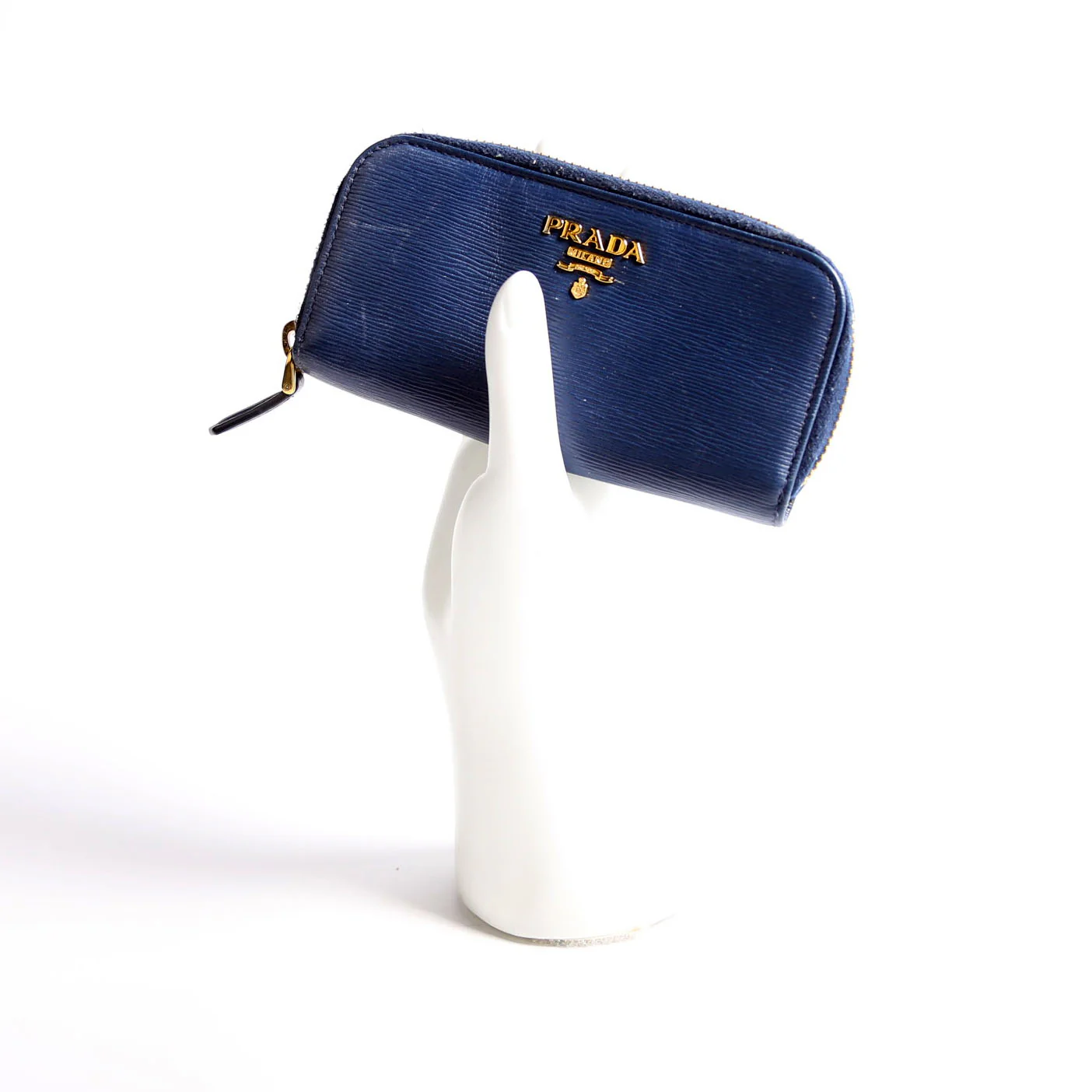 Vitello Move Zip Around Key Holder Blue - Image 14