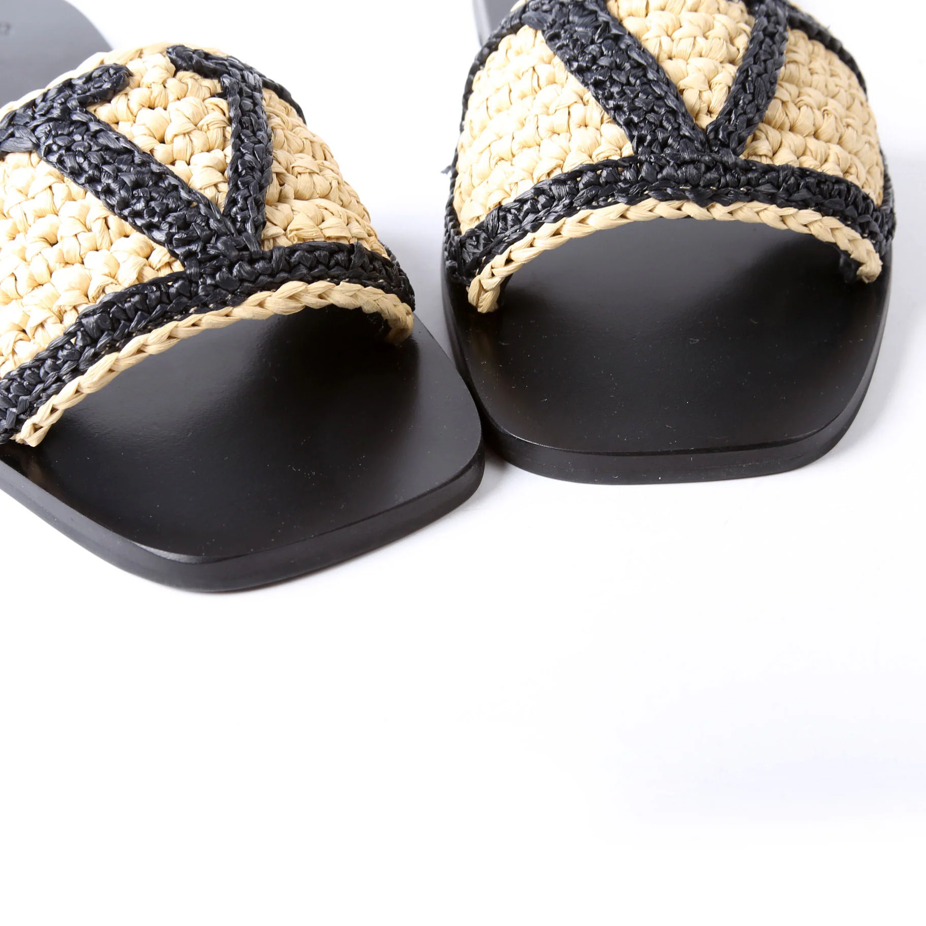 Viva Superstar Raffia Slides Size 35 - Image 9