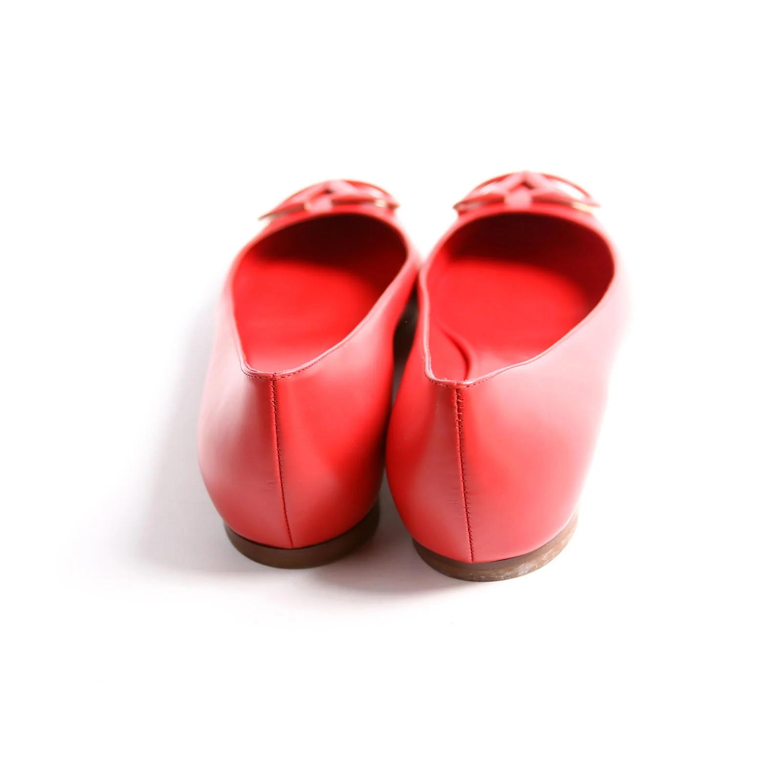 VLogo Flats Size 40 Red - Image 4
