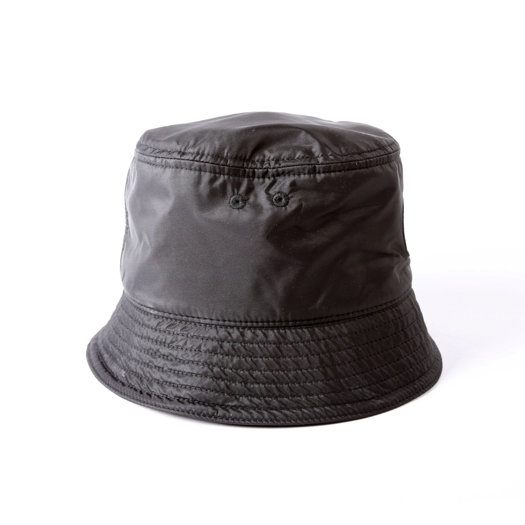 VLogo Nylon Bucket Hat Size 57 Black - Image 4