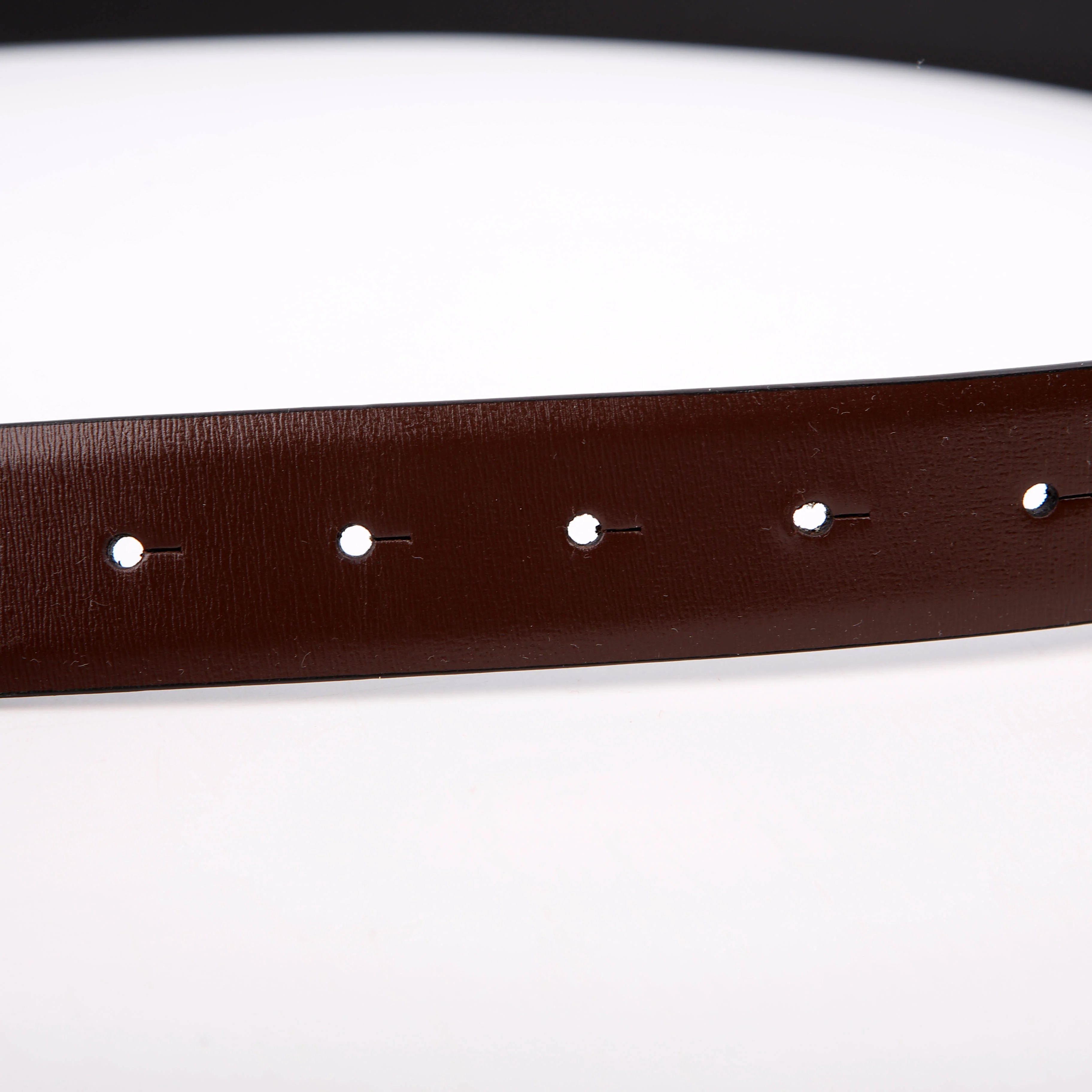 Vlogo Signature Swarovski 40MM Reversible Belt Size 85/34 Brown/Black - Image 3