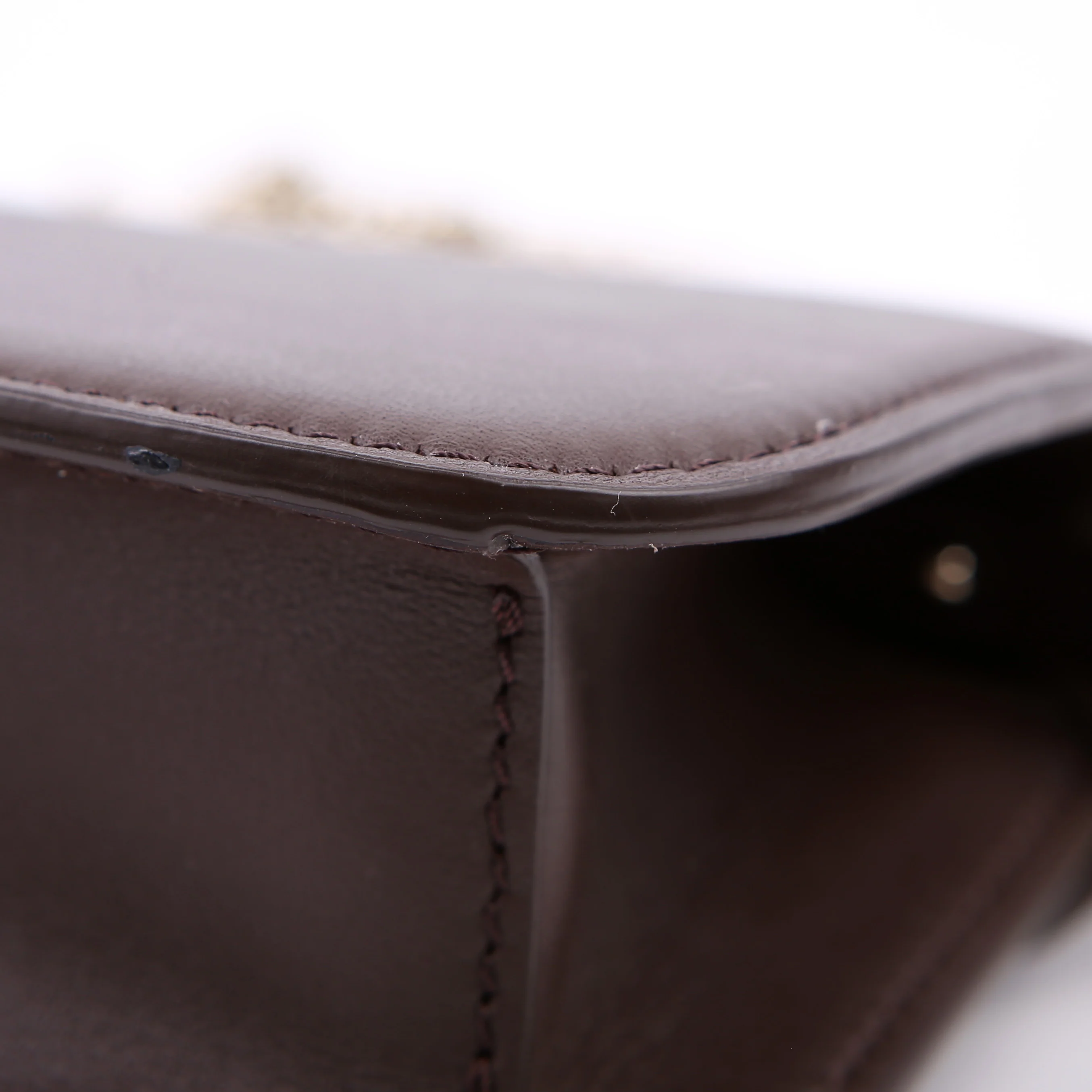 Vlogo Small Loco Calfskin Brown - Image 8