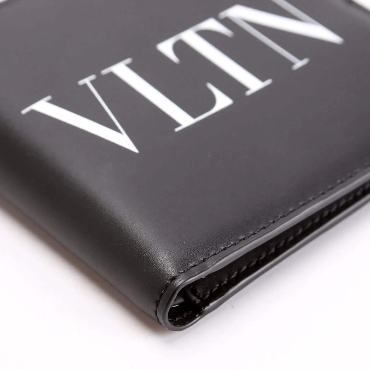 VLTN Bi-Fold Men's Wallet Black/White - Image 5