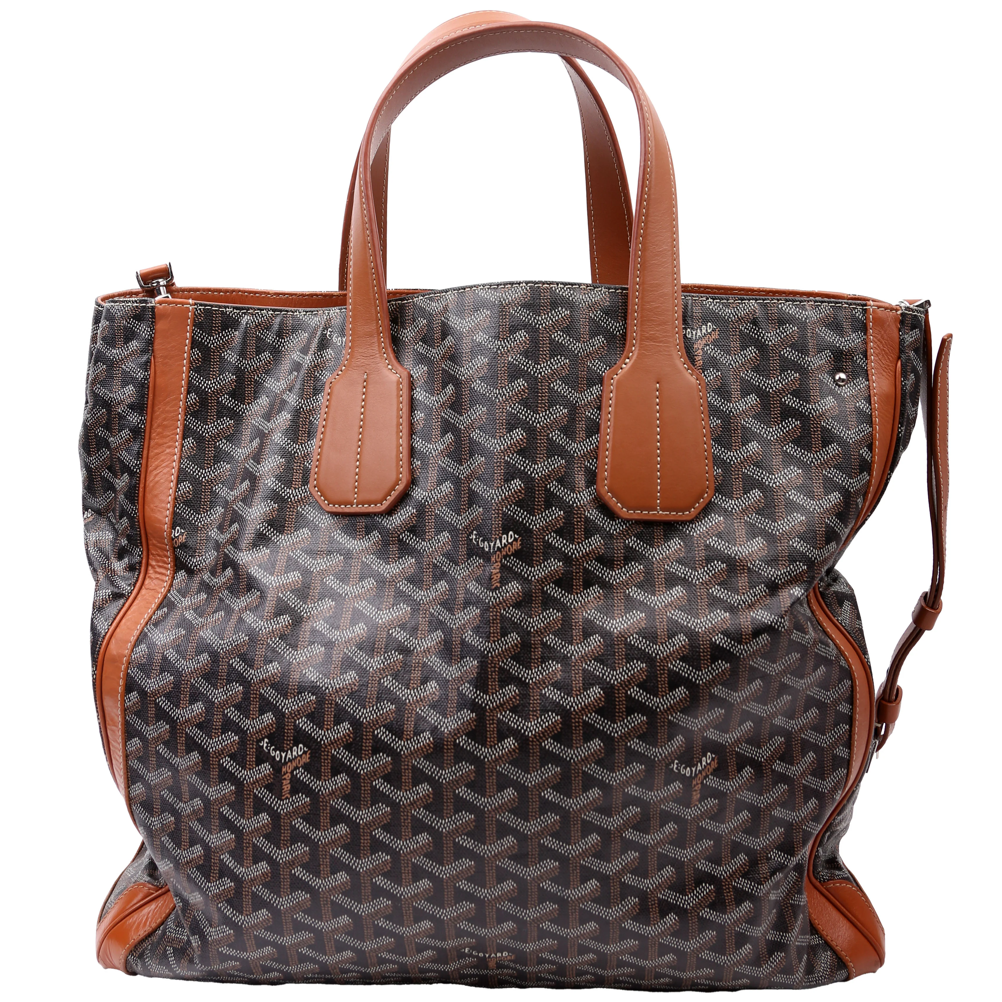 Voltaire Goyardine Canvas Tote
