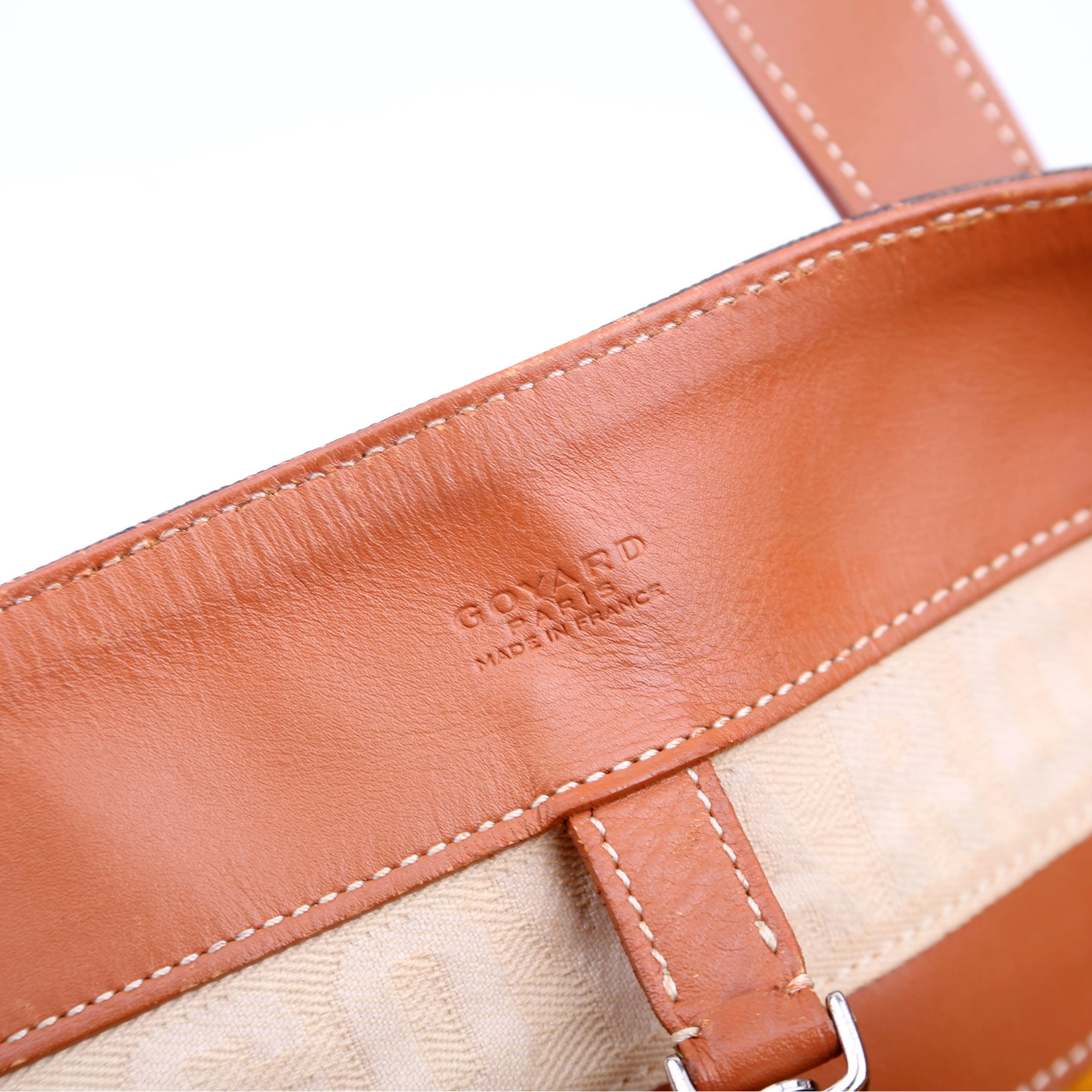 Voltaire Goyardine Canvas Tote - Image 12