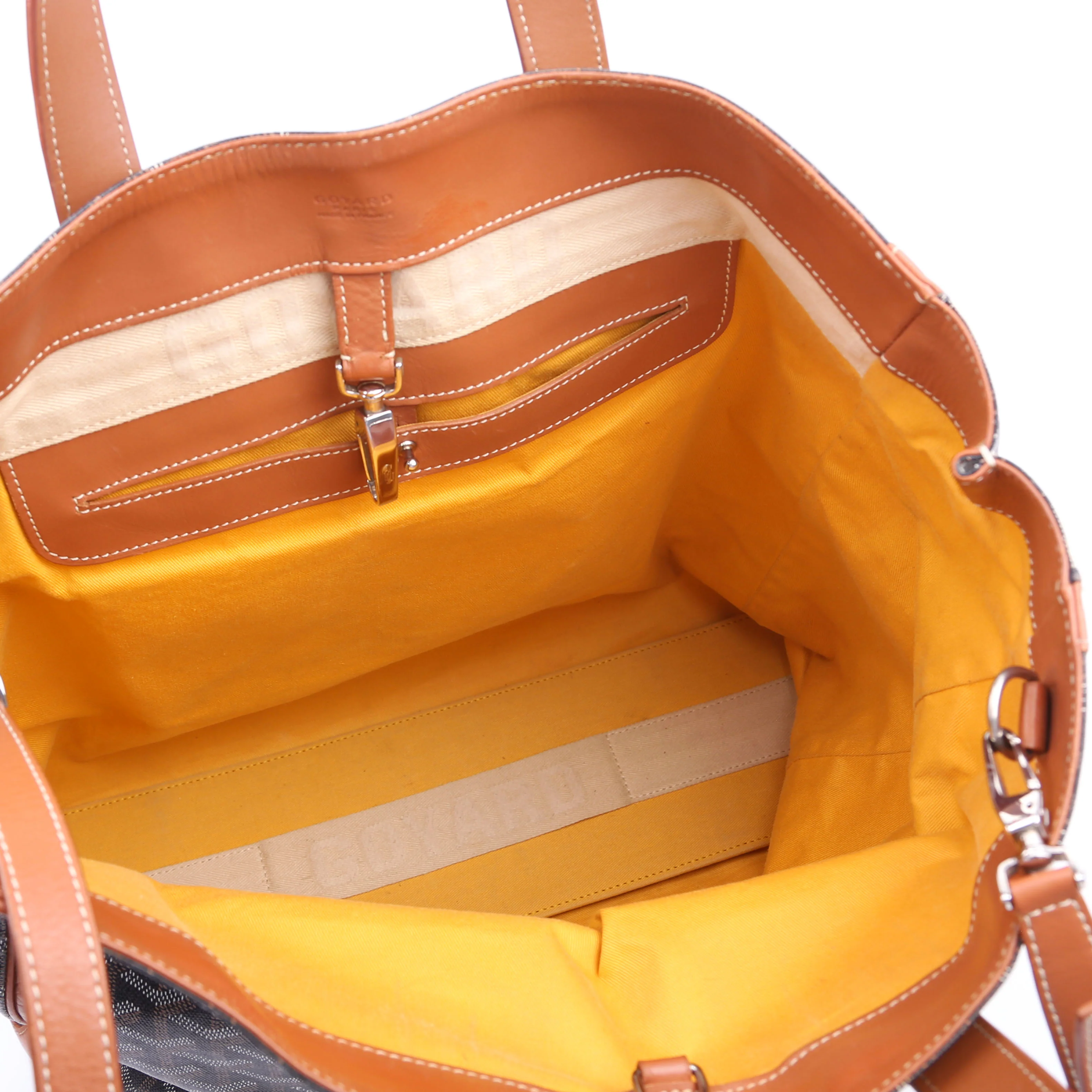 Voltaire Goyardine Canvas Tote - Image 14