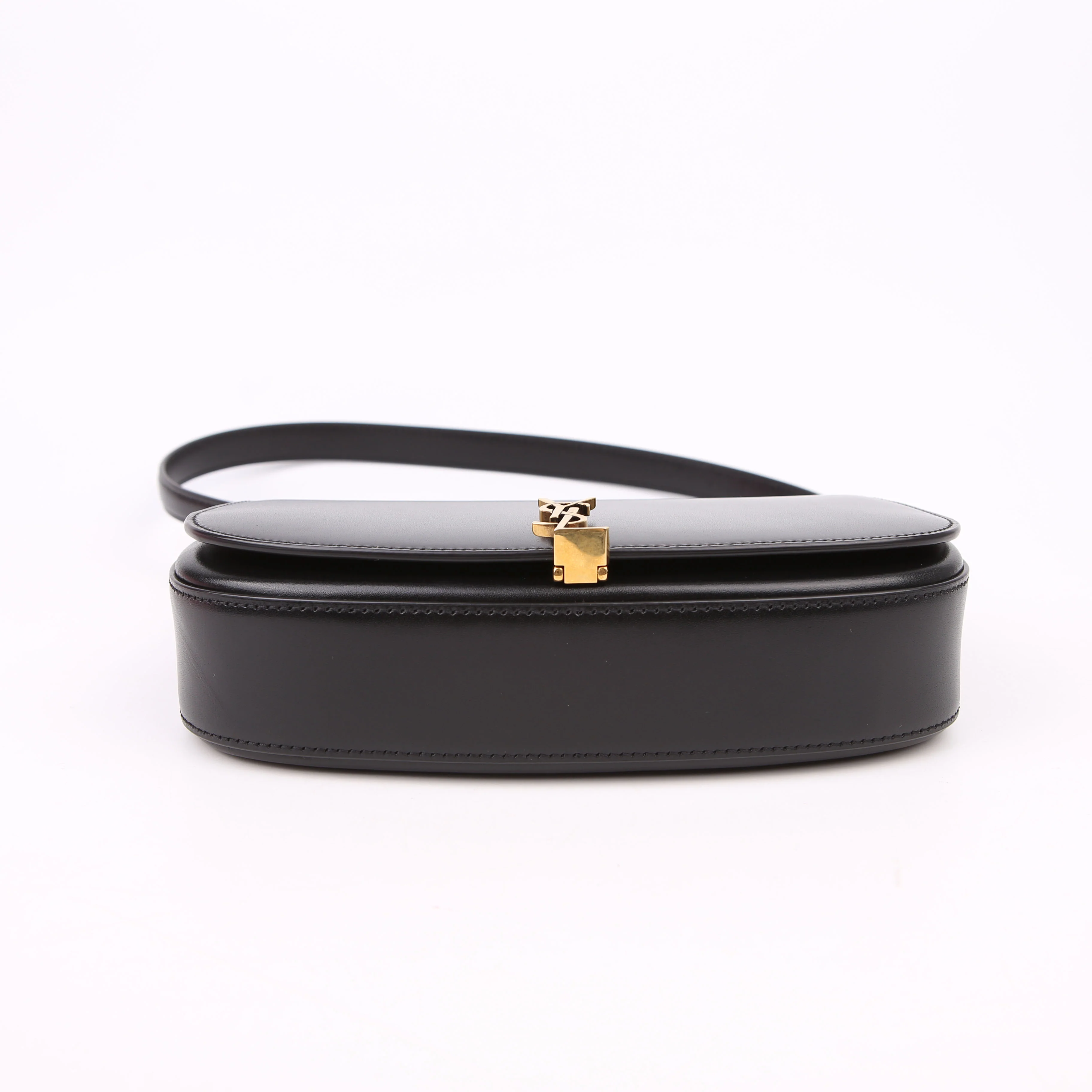 Voltaire Mini Shoulder Box Calfskin Black - Image 4