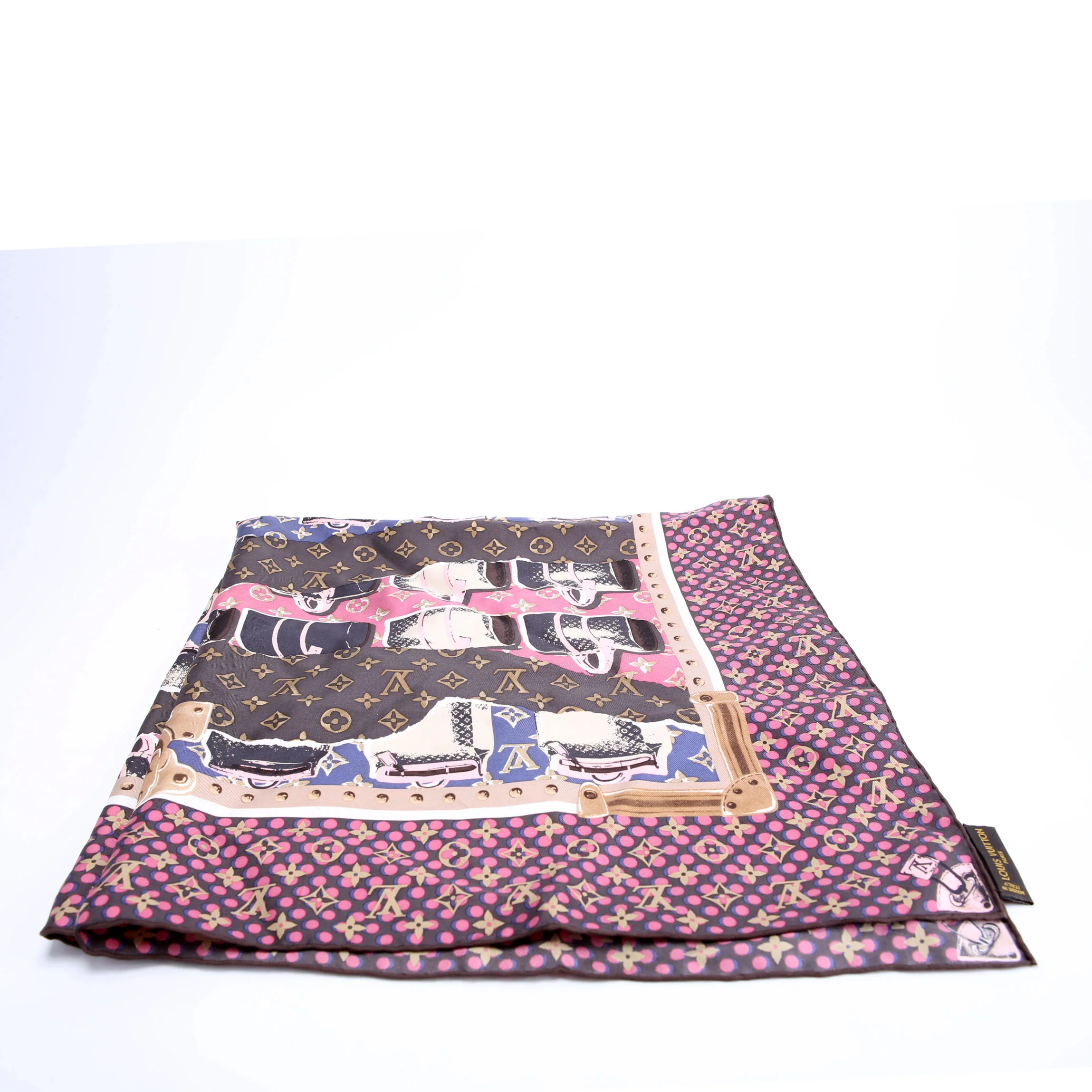 Voyage Keepall Square Silk Scarf - Image 4