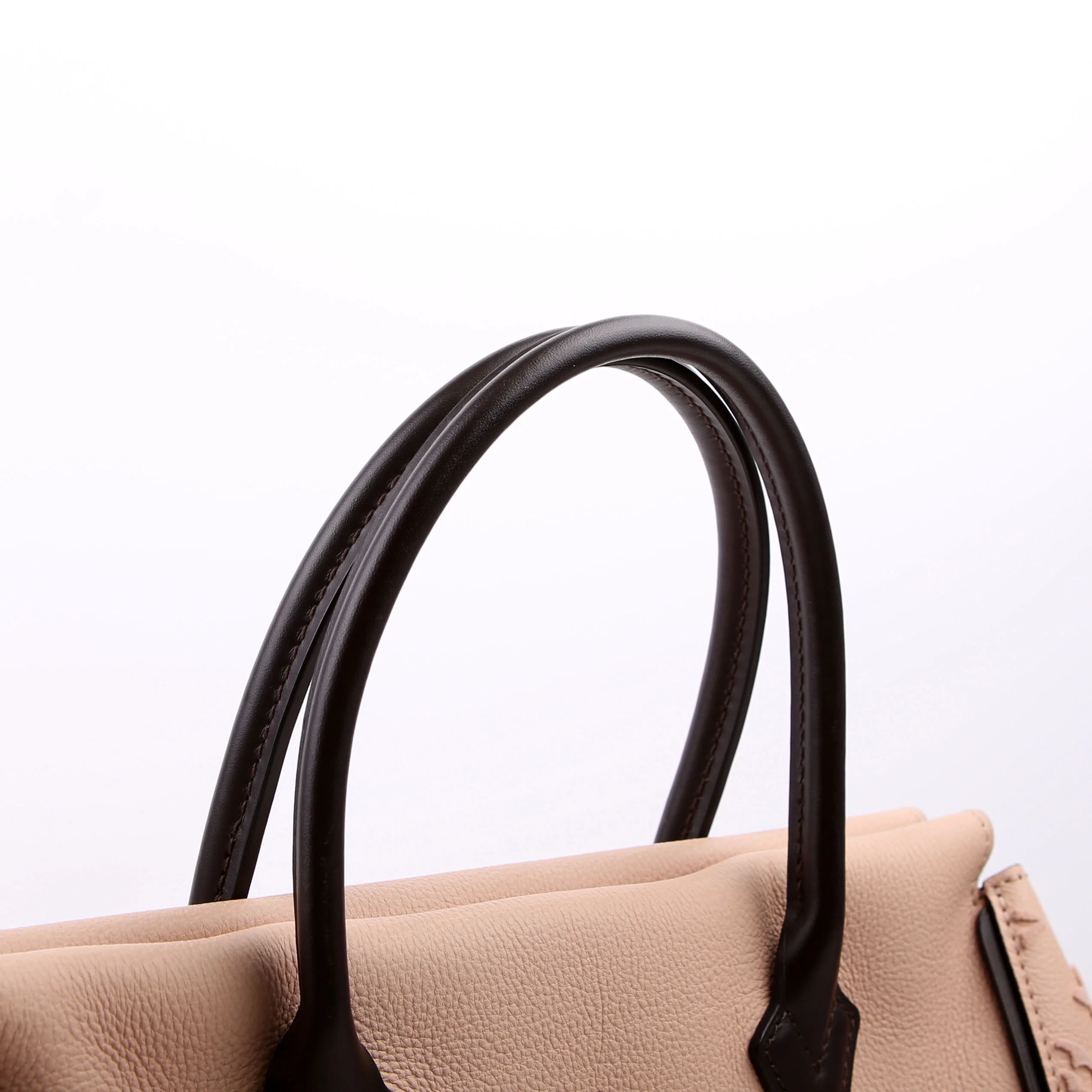 W Tote Veau Cachemire Calfskin Tan/Brown - Image 10