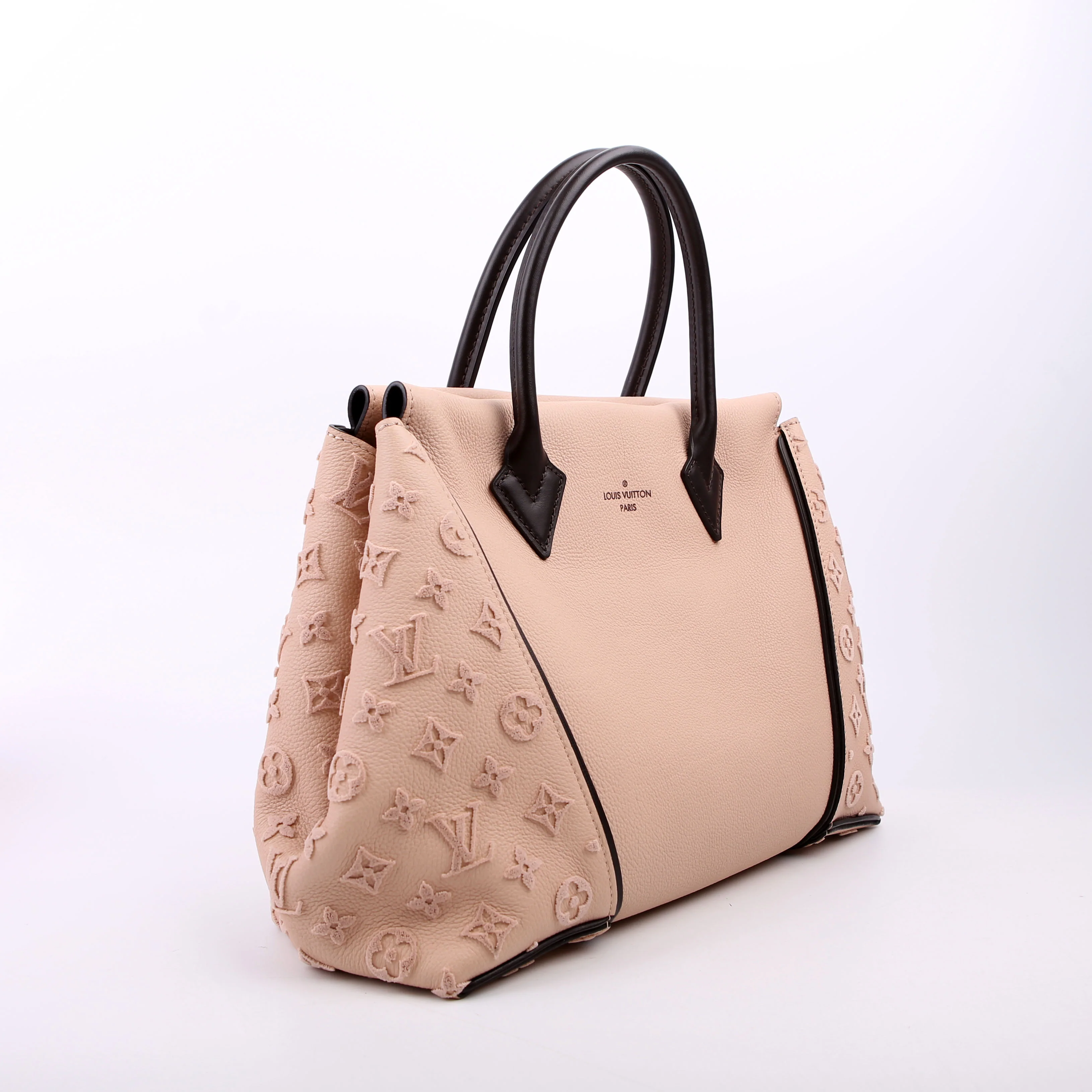 W Tote Veau Cachemire Calfskin Tan/Brown - Image 2