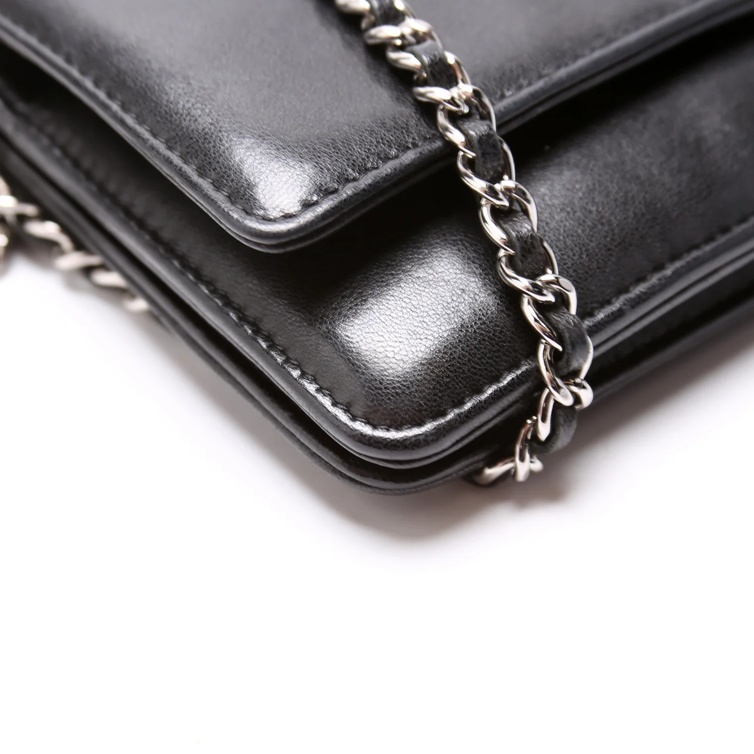 Wallet On Chain Timeless CC Lambskin - Image 6