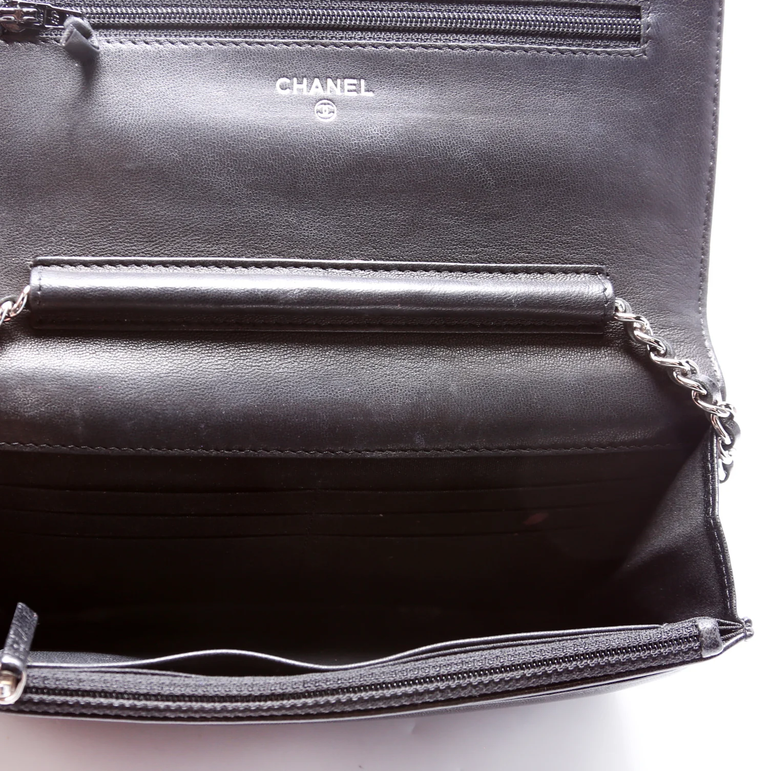 Wallet On Chain Timeless CC Lambskin - Image 7