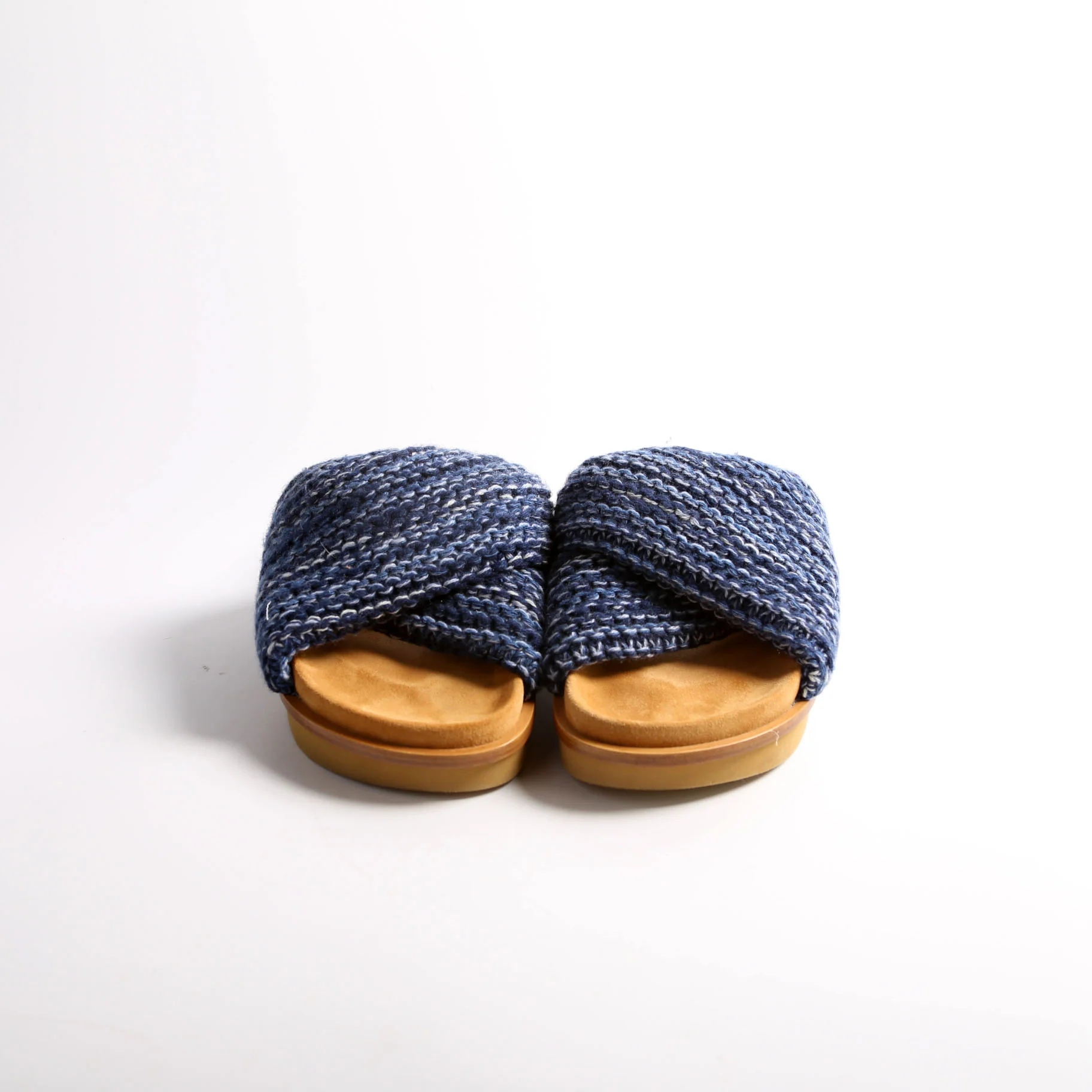 Wavy Cashmere Mules Size 39 - Image 2