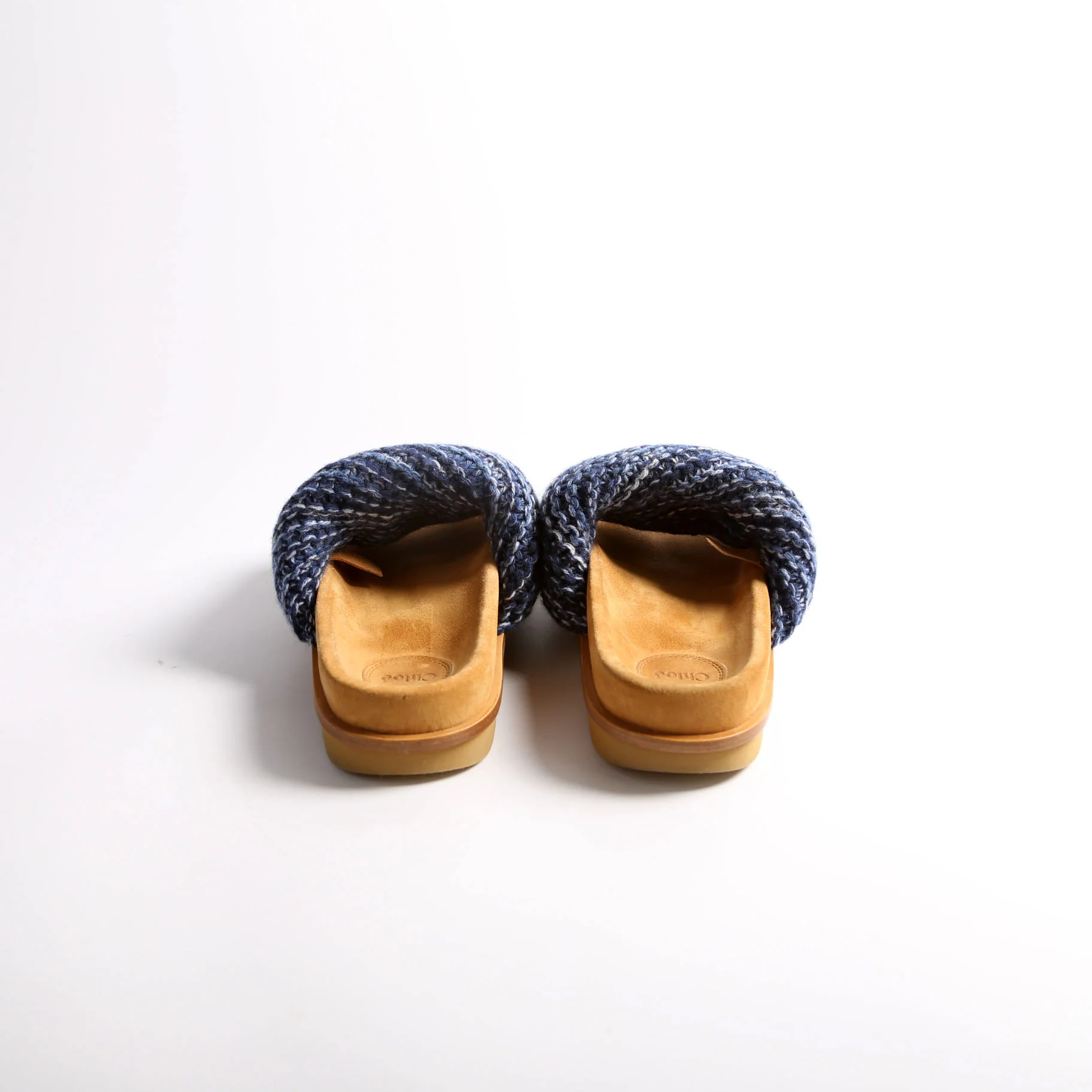 Wavy Cashmere Mules Size 39 - Image 4