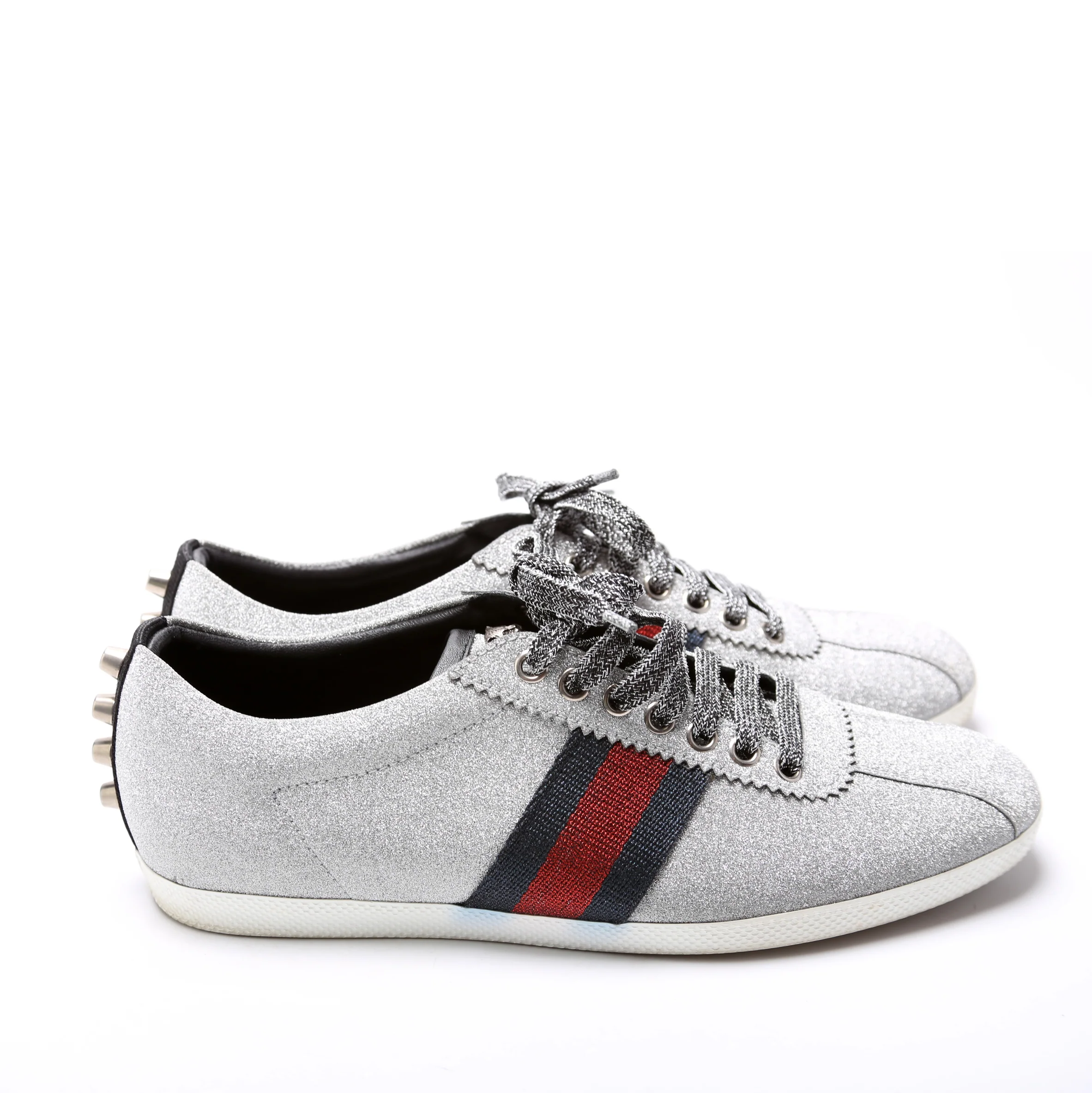 Web Glitter Sneakers Size 39 - Image 3