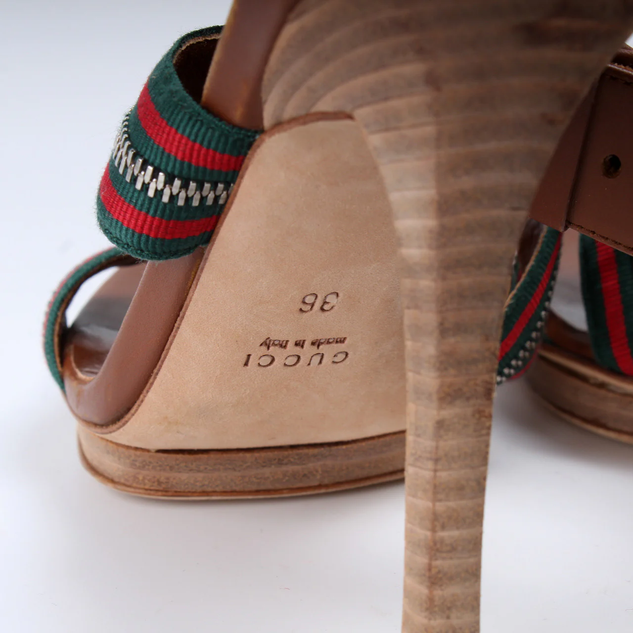 Web Zip Strap Sandals Size 36 - Image 6