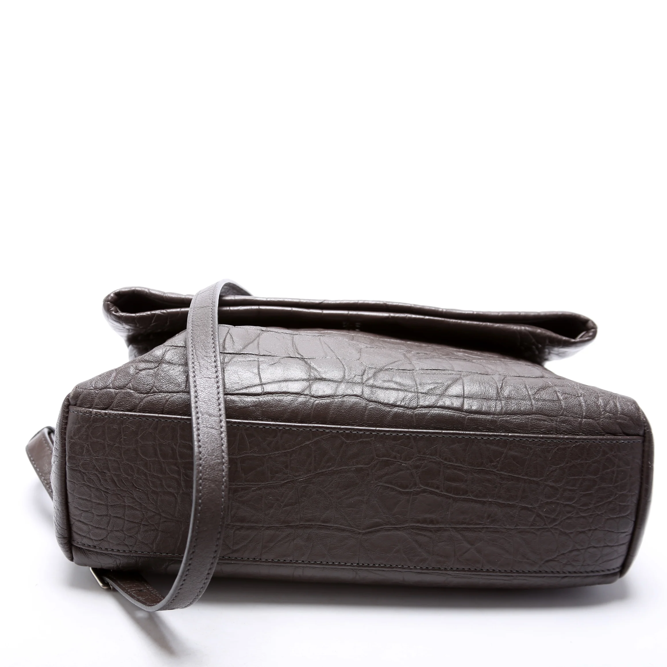 West Hollywood Medium Crocodile Embossed 620663 Brown - Image 4