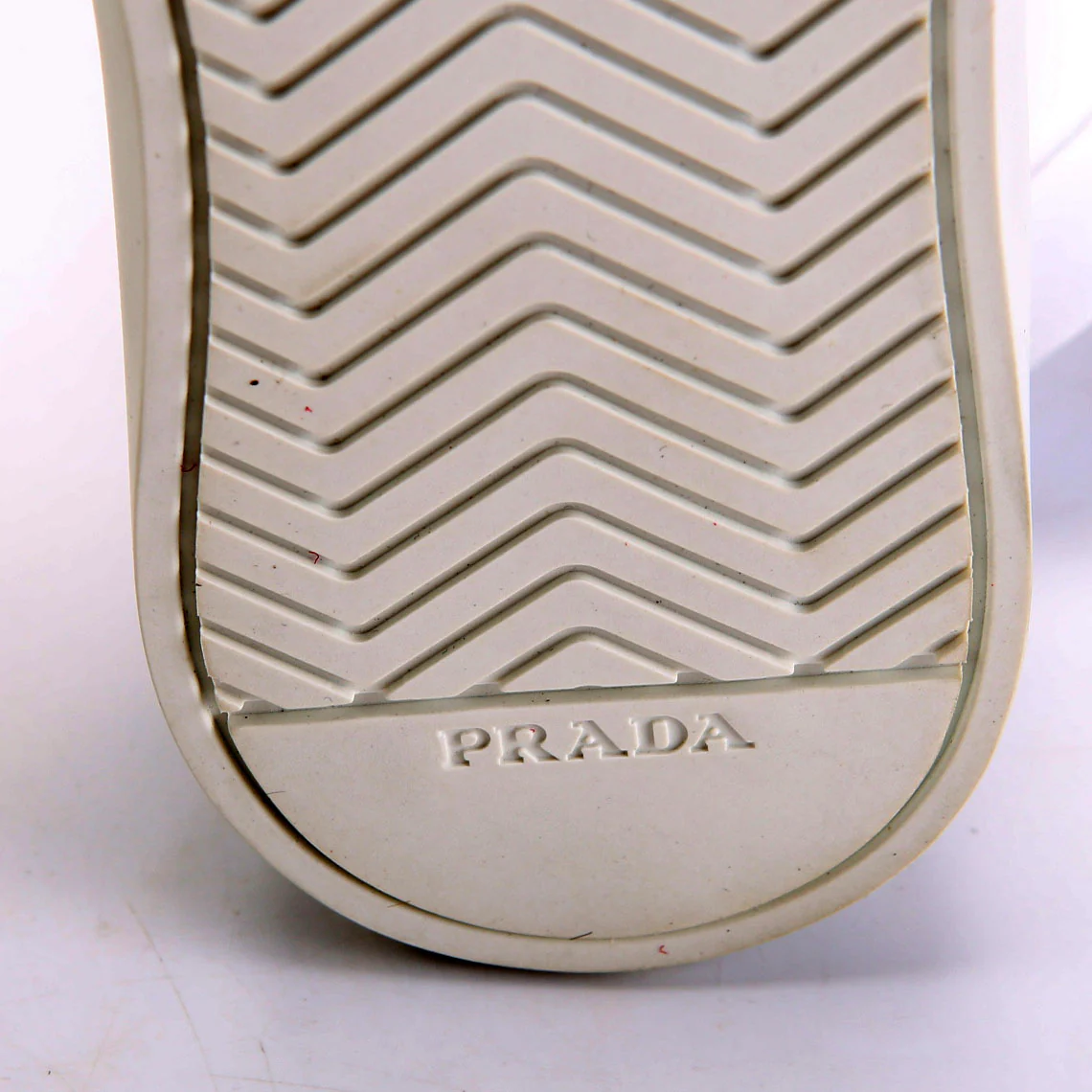 Wheel Pouch Re-Nylon High Top Sneakers Size 38 White - Image 7
