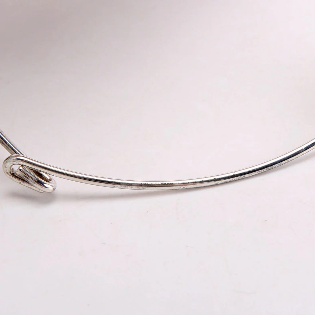 Wire Choker Oval Pendant 925 - Image 3