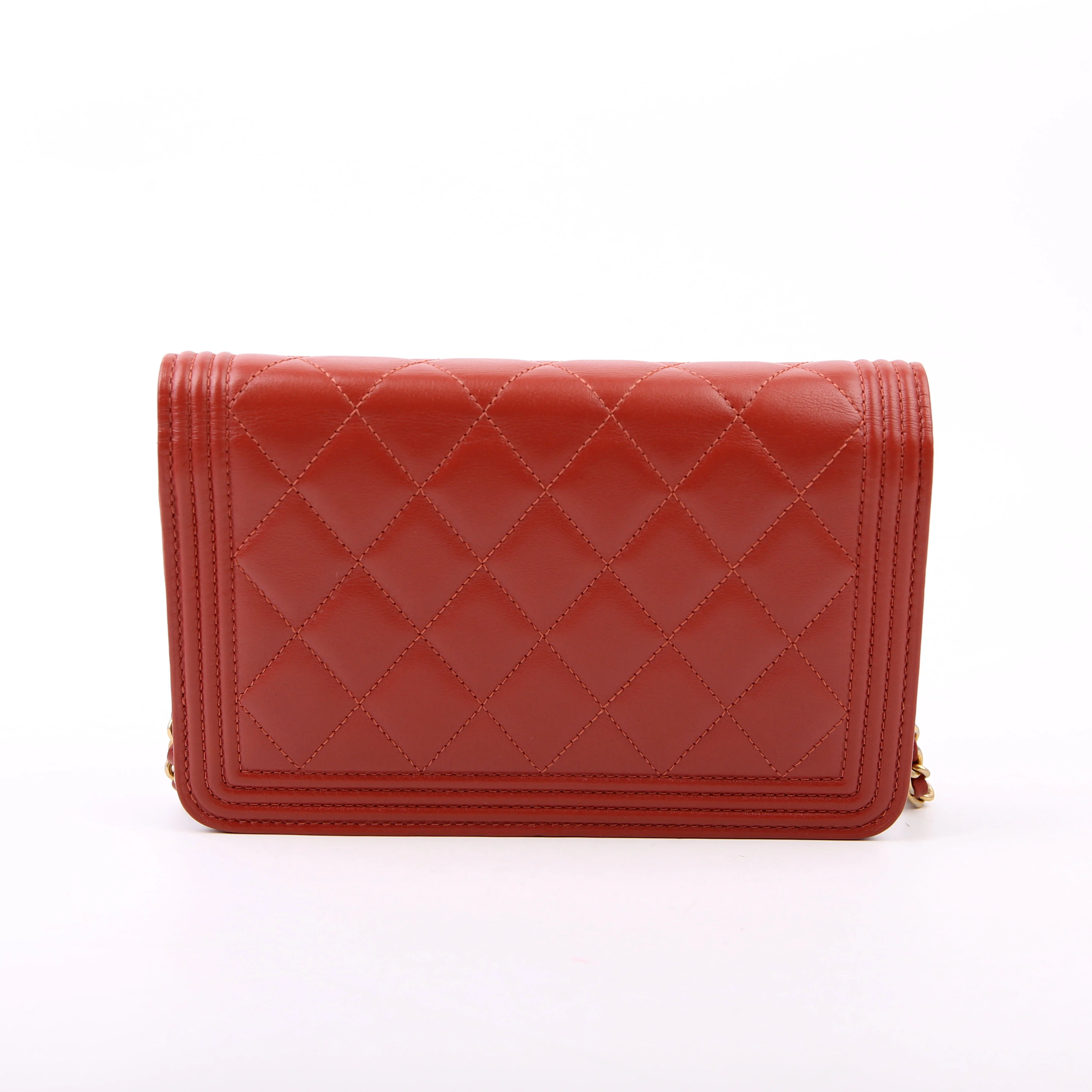 WOC Boy Lambskin Orange - Image 3