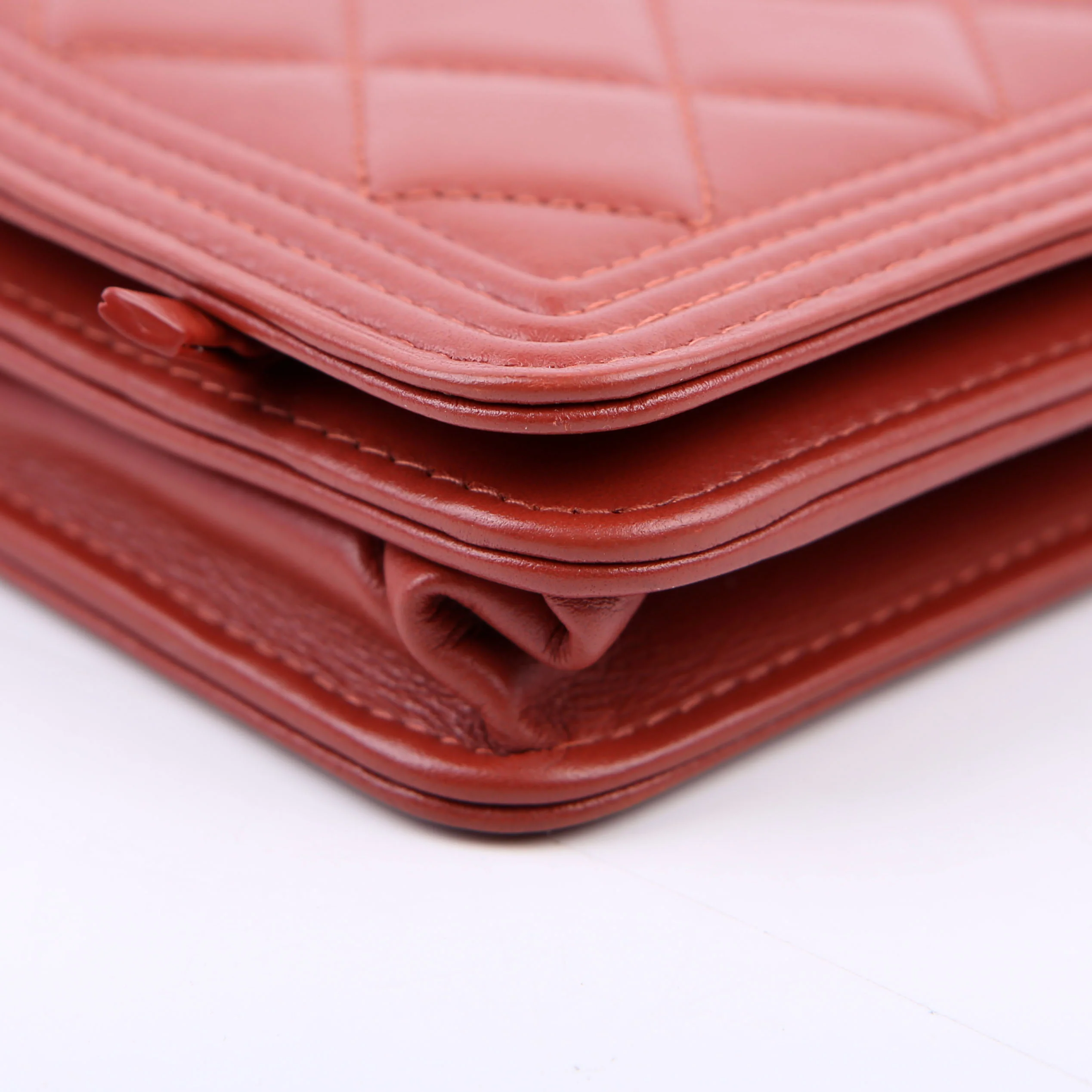 WOC Boy Lambskin Orange - Image 5
