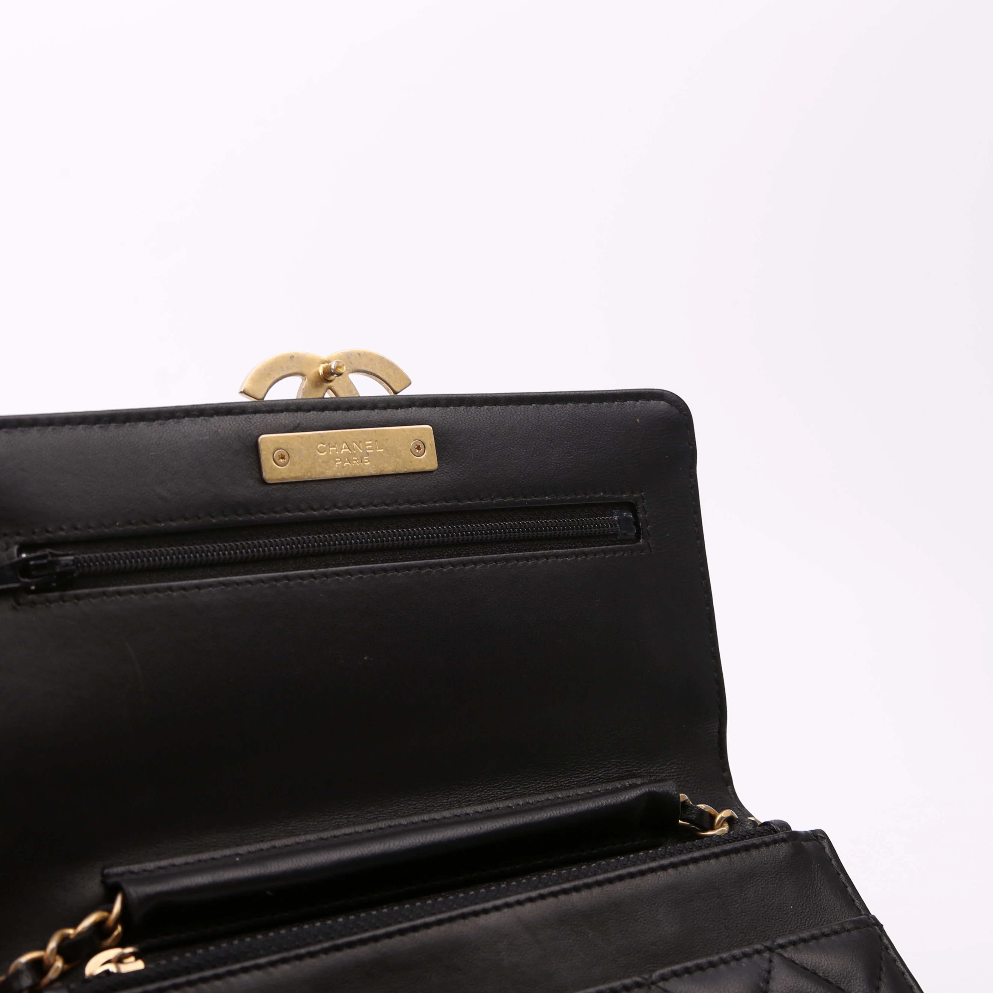 WOC CC Chic Quilted Lambskin Black - Image 13