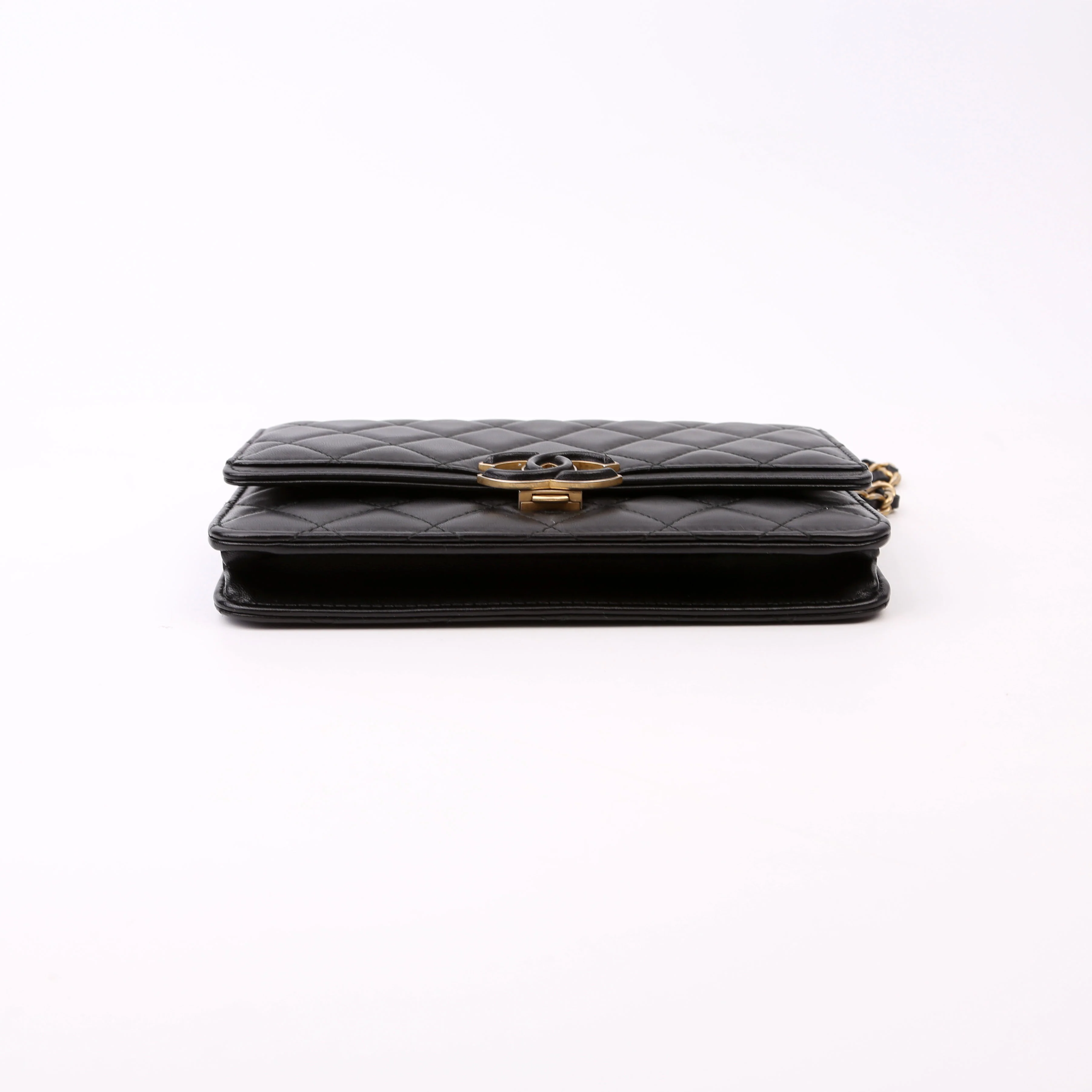 WOC CC Chic Quilted Lambskin Black - Image 4