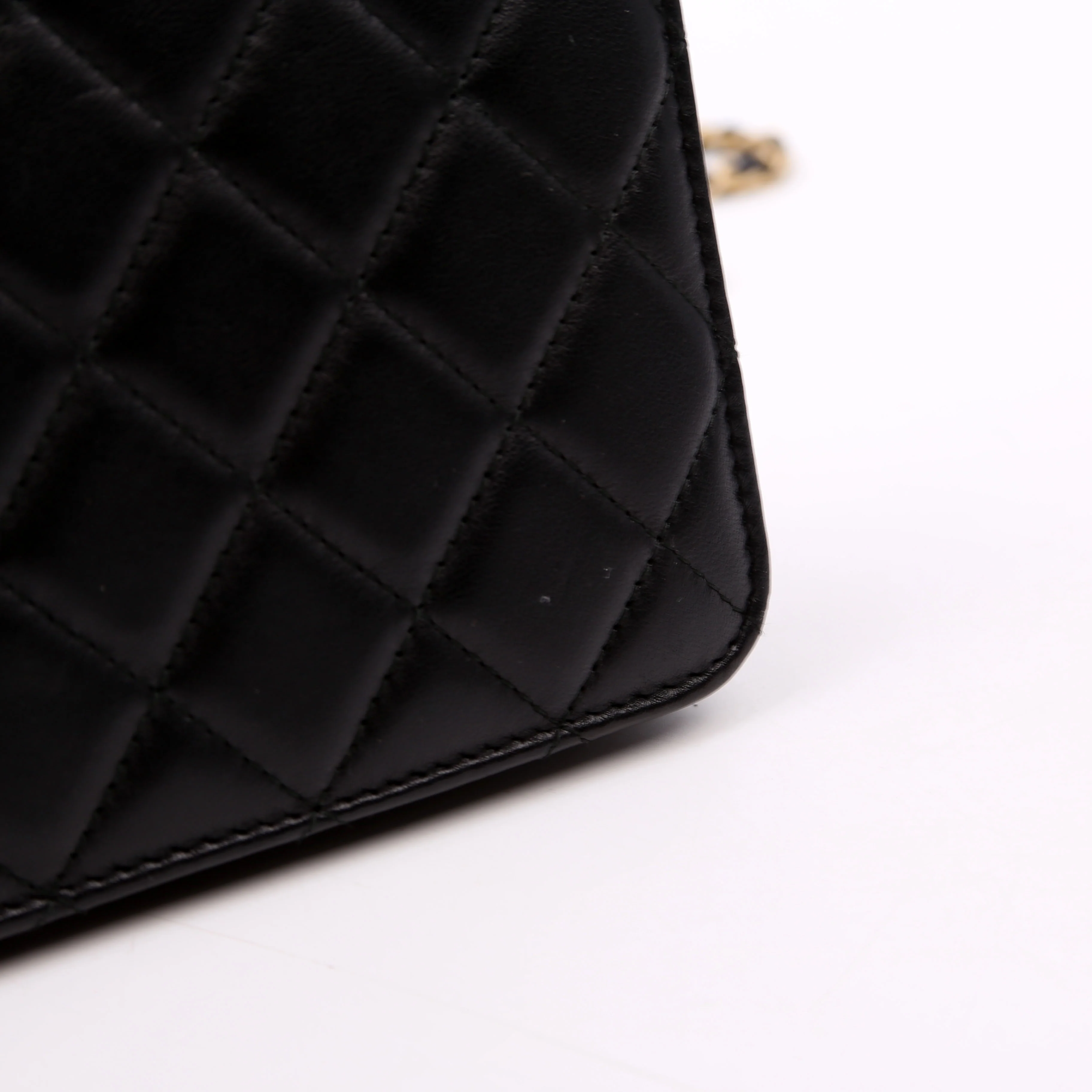 WOC CC Chic Quilted Lambskin Black - Image 9
