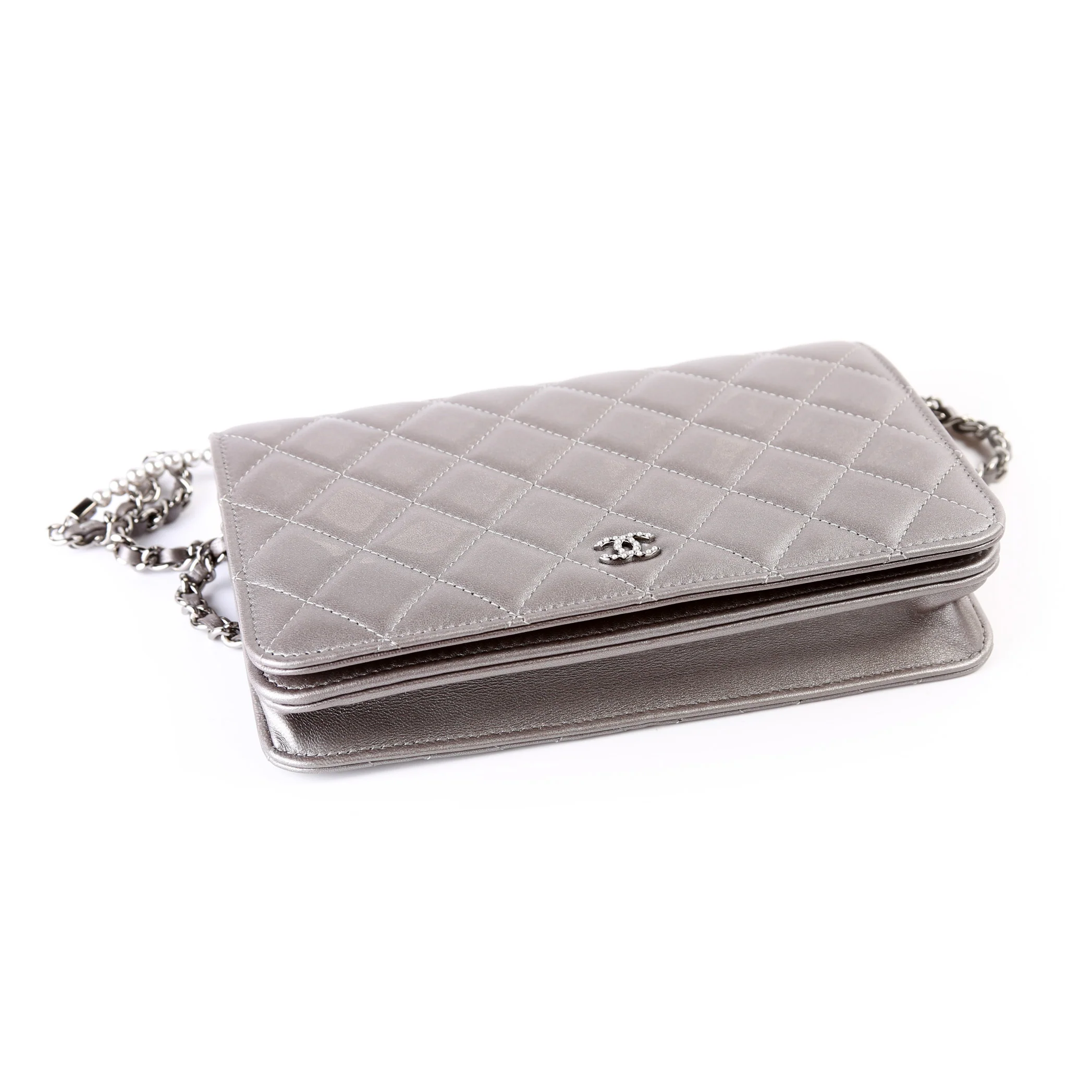 WOC CC Pearl Quilted Lambskin - Image 5