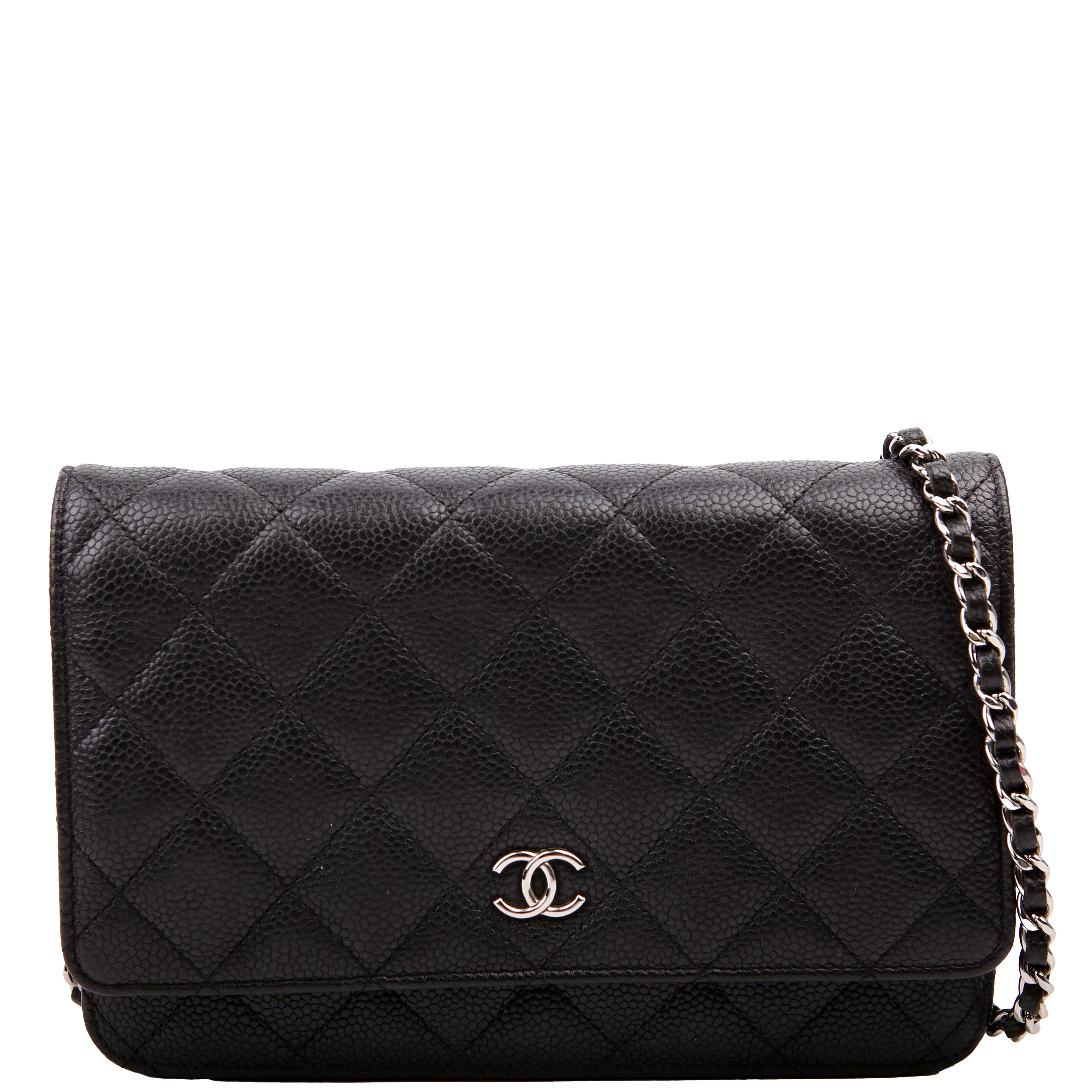 WOC Classic Quilted Caviar Black