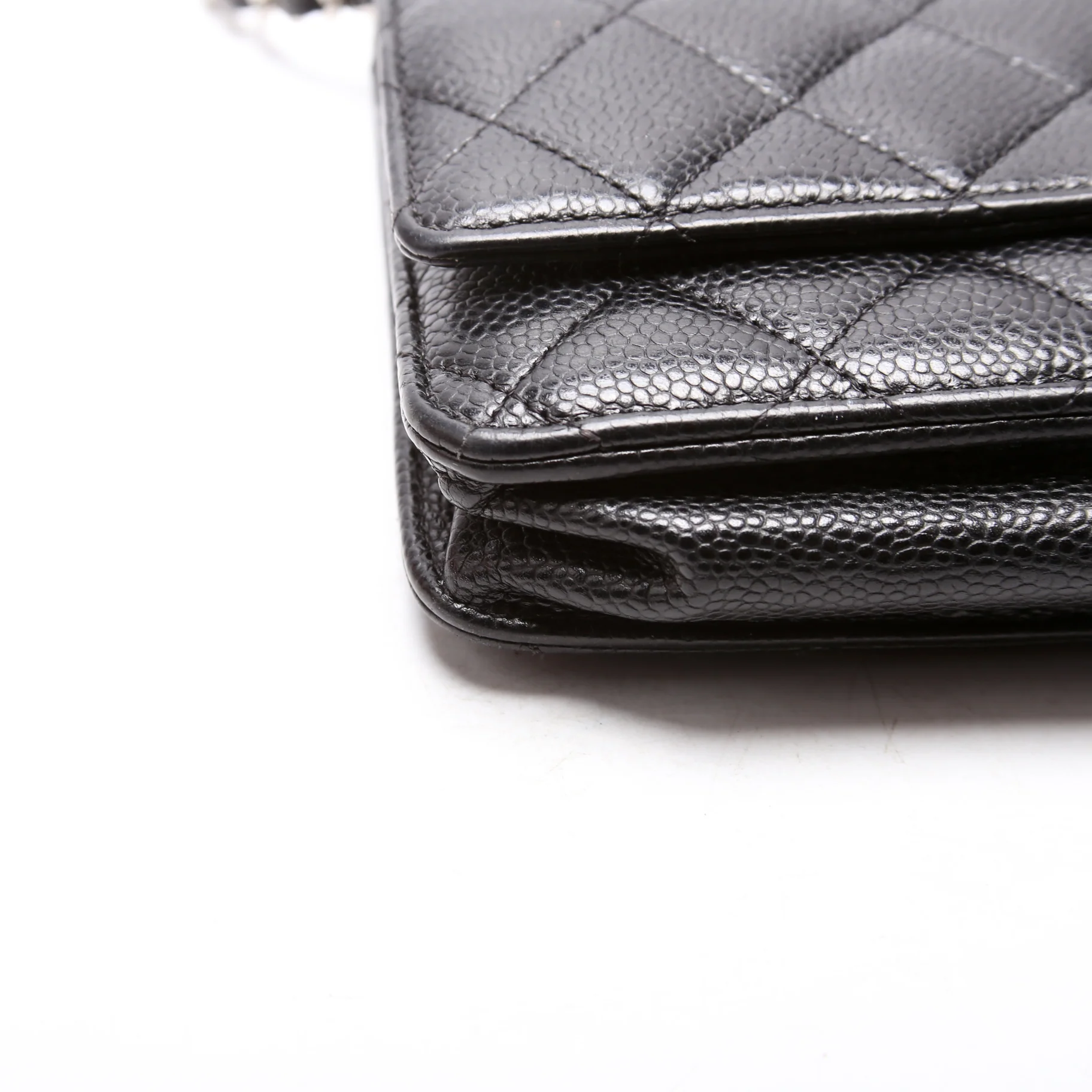 WOC Classic Quilted Caviar Black - Image 6