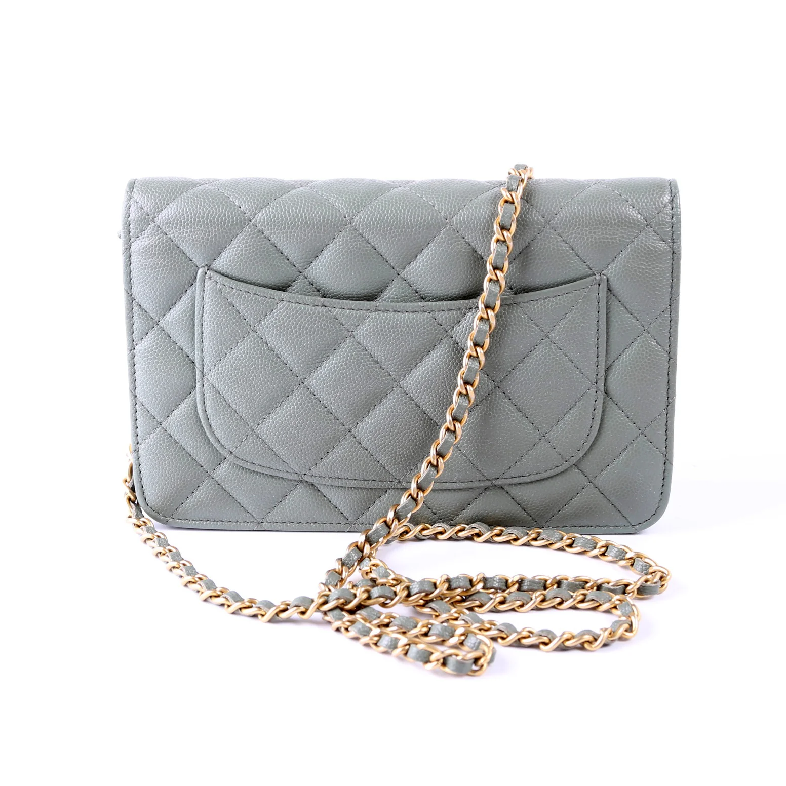 WOC Classic Quilted Caviar Green - Image 2