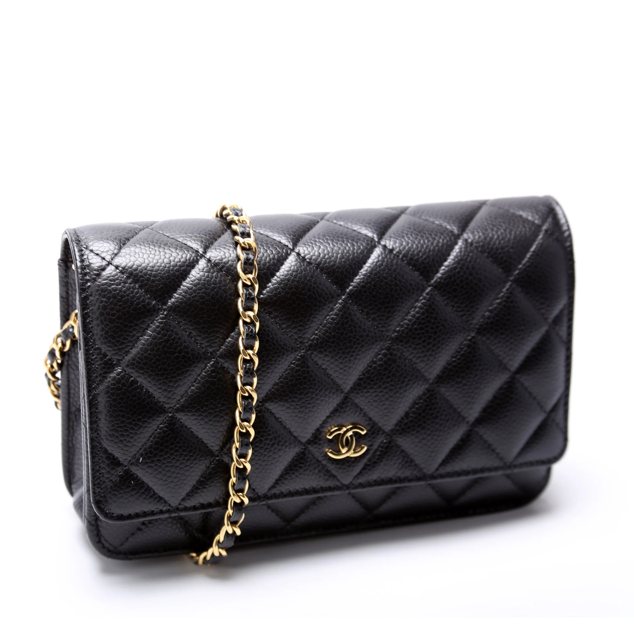 WOC Classic Quilted Caviar RFID - Image 2