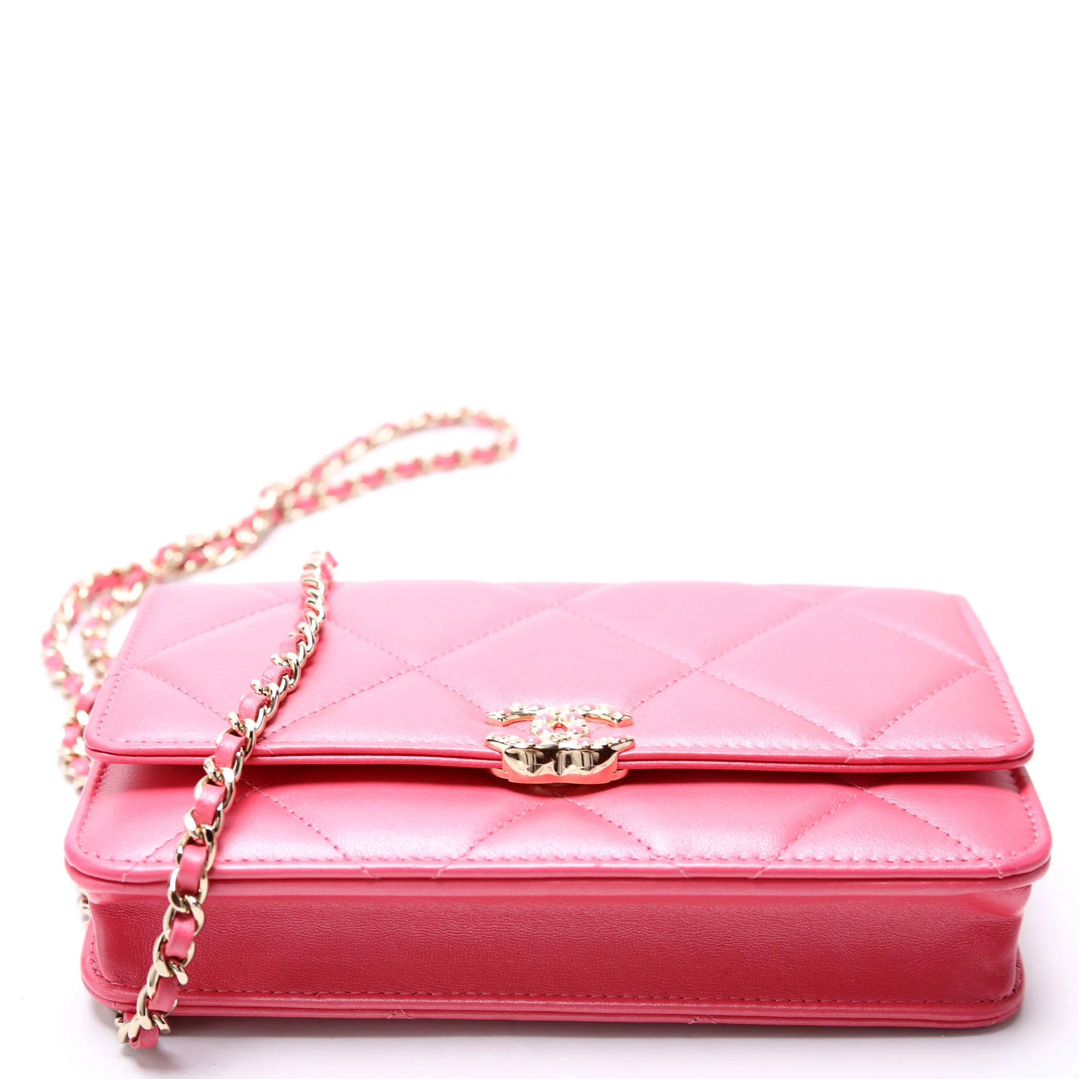 WOC Pearl CC Lambskin Pink - Image 4
