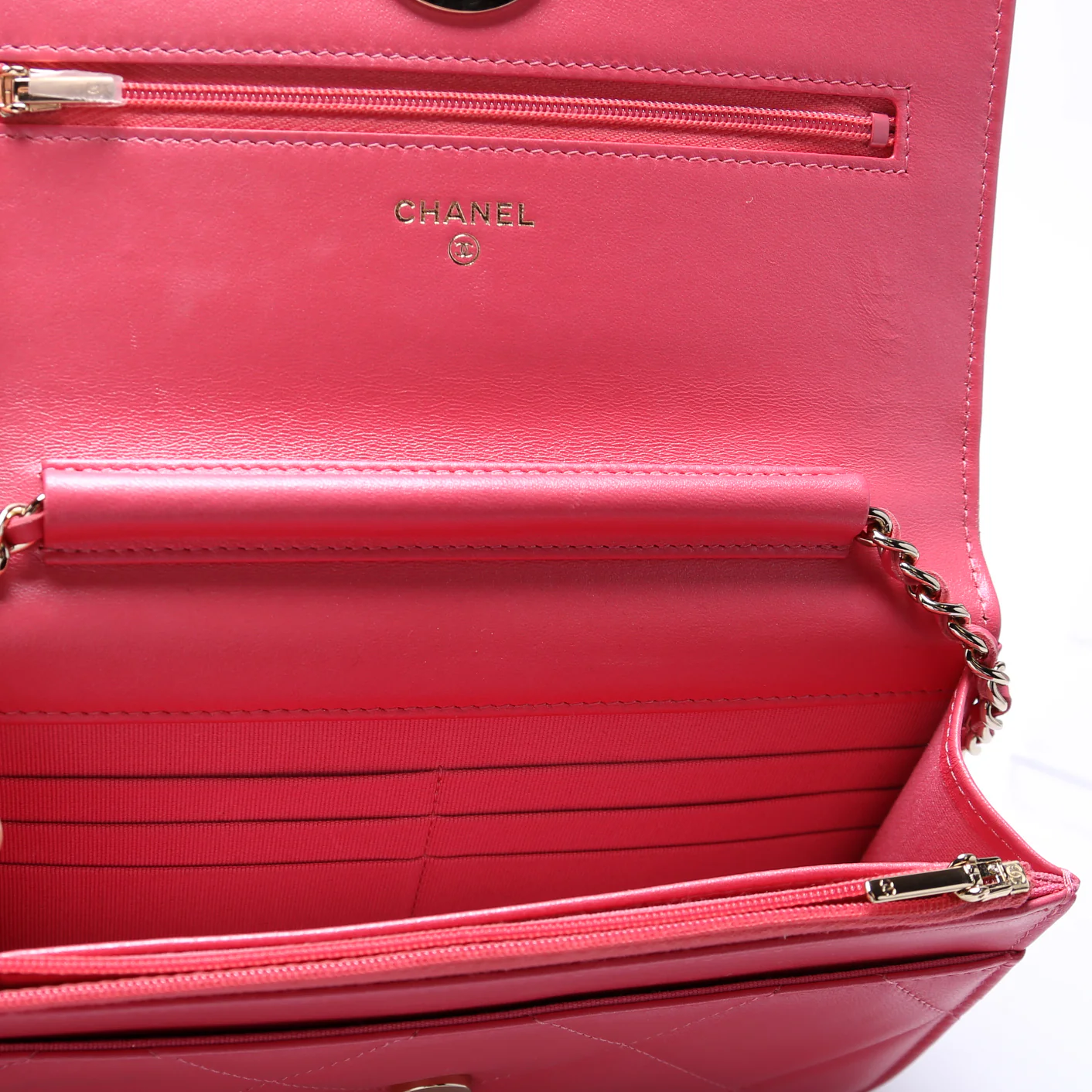 WOC Pearl CC Lambskin Pink - Image 7