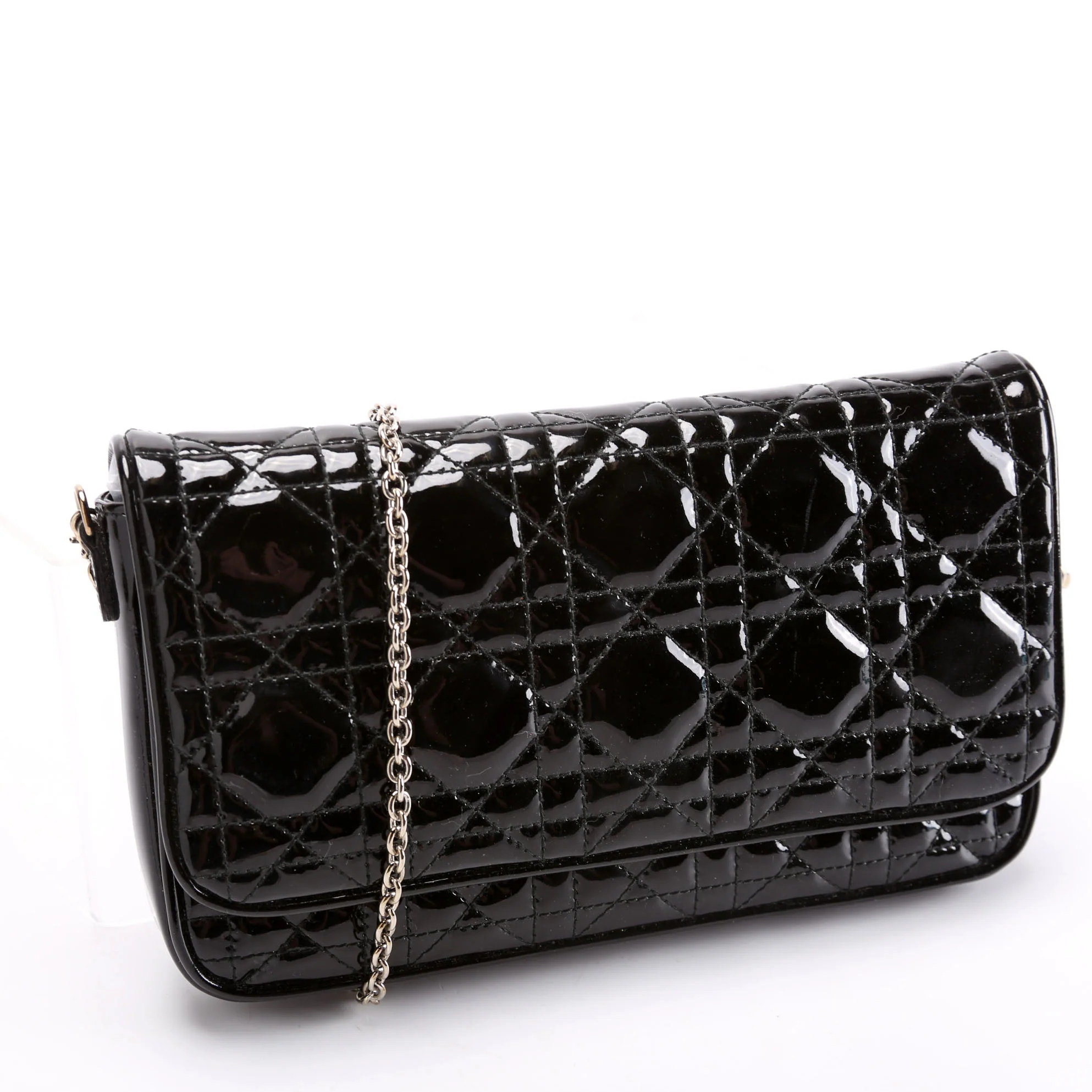 Woc Pouch Patent Cannage Black - Image 2