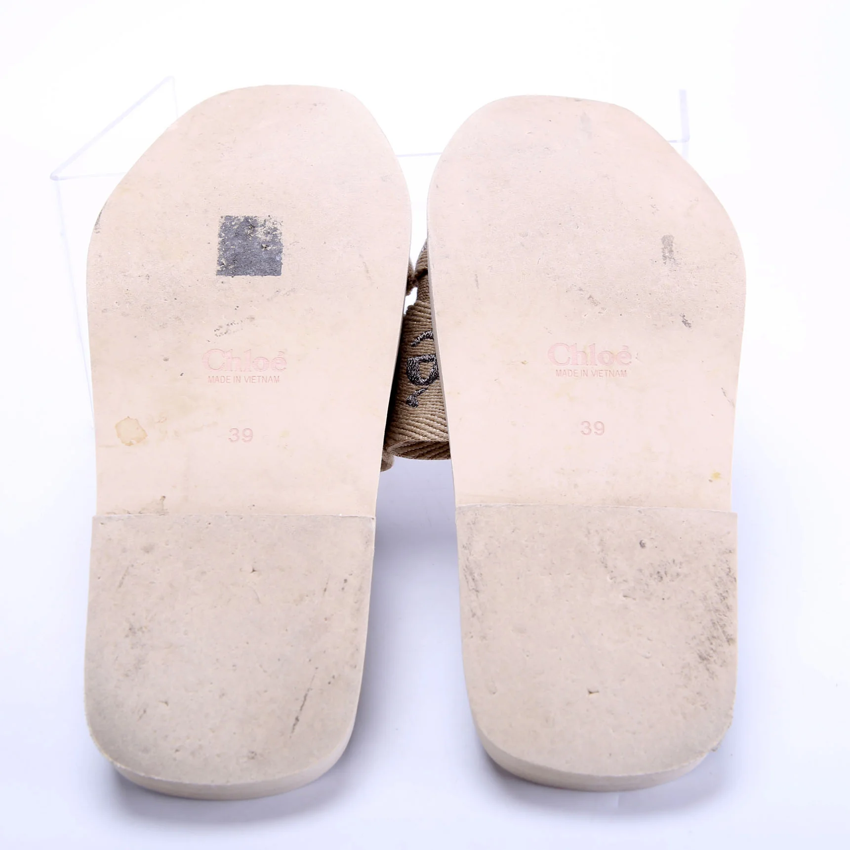 Woody Flat Mules Size 39 Beige - Image 6