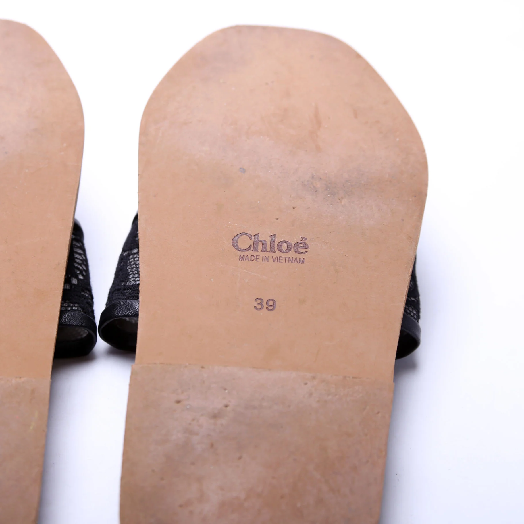 Woody Flat Mules Size 39 Black - Image 7