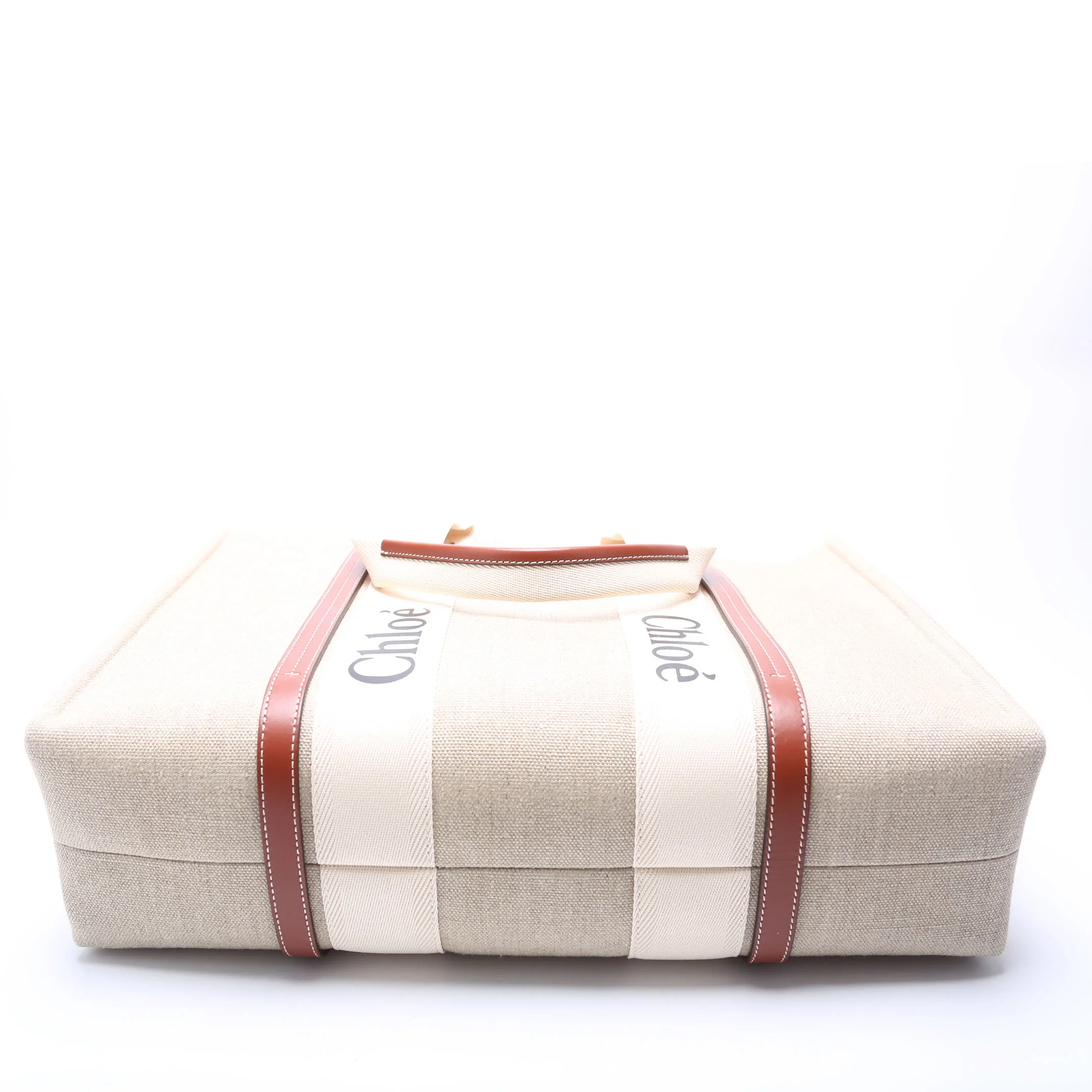 Woody Ribbon Tote Large - Image 4
