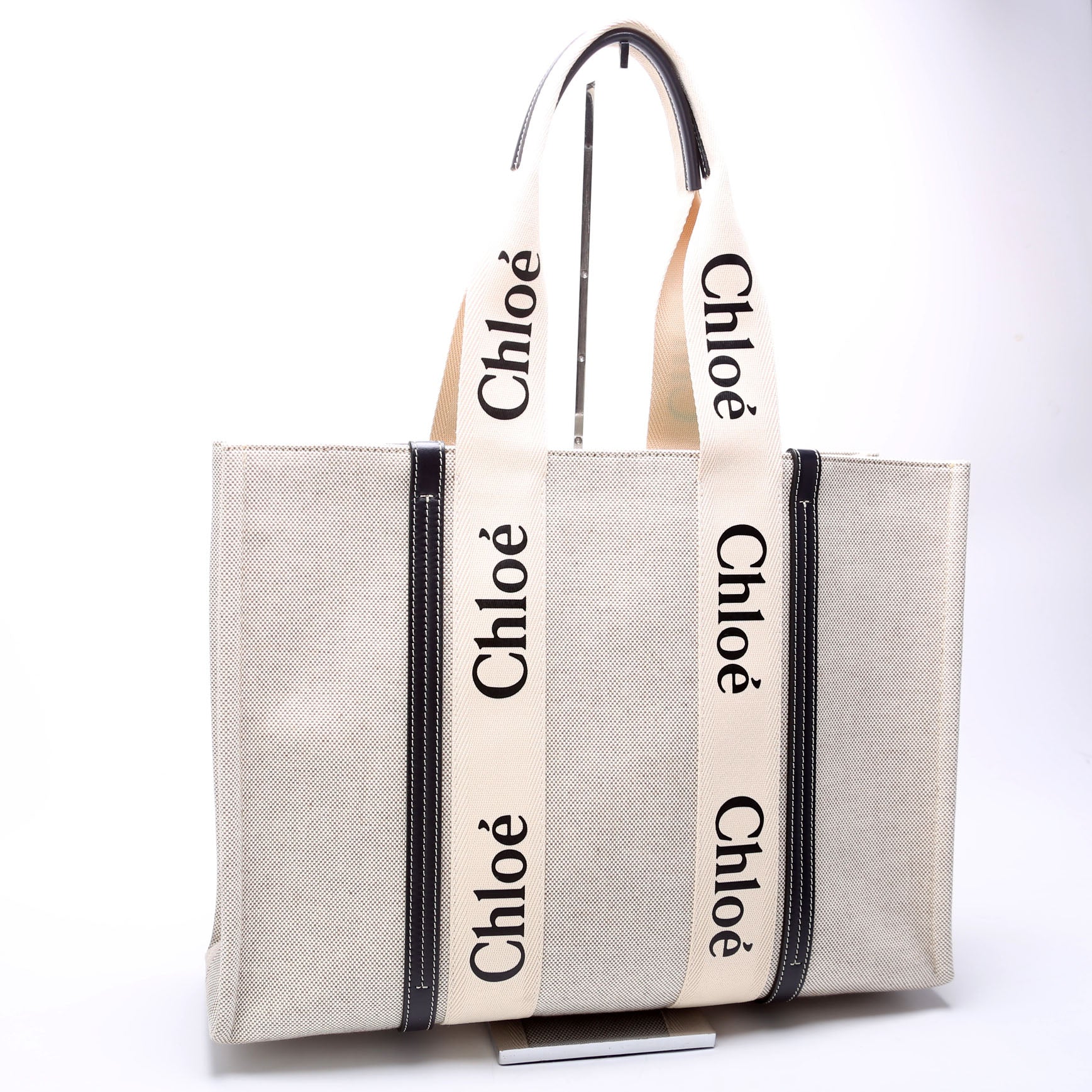 Woody Ribbon Tote Large - Image 2