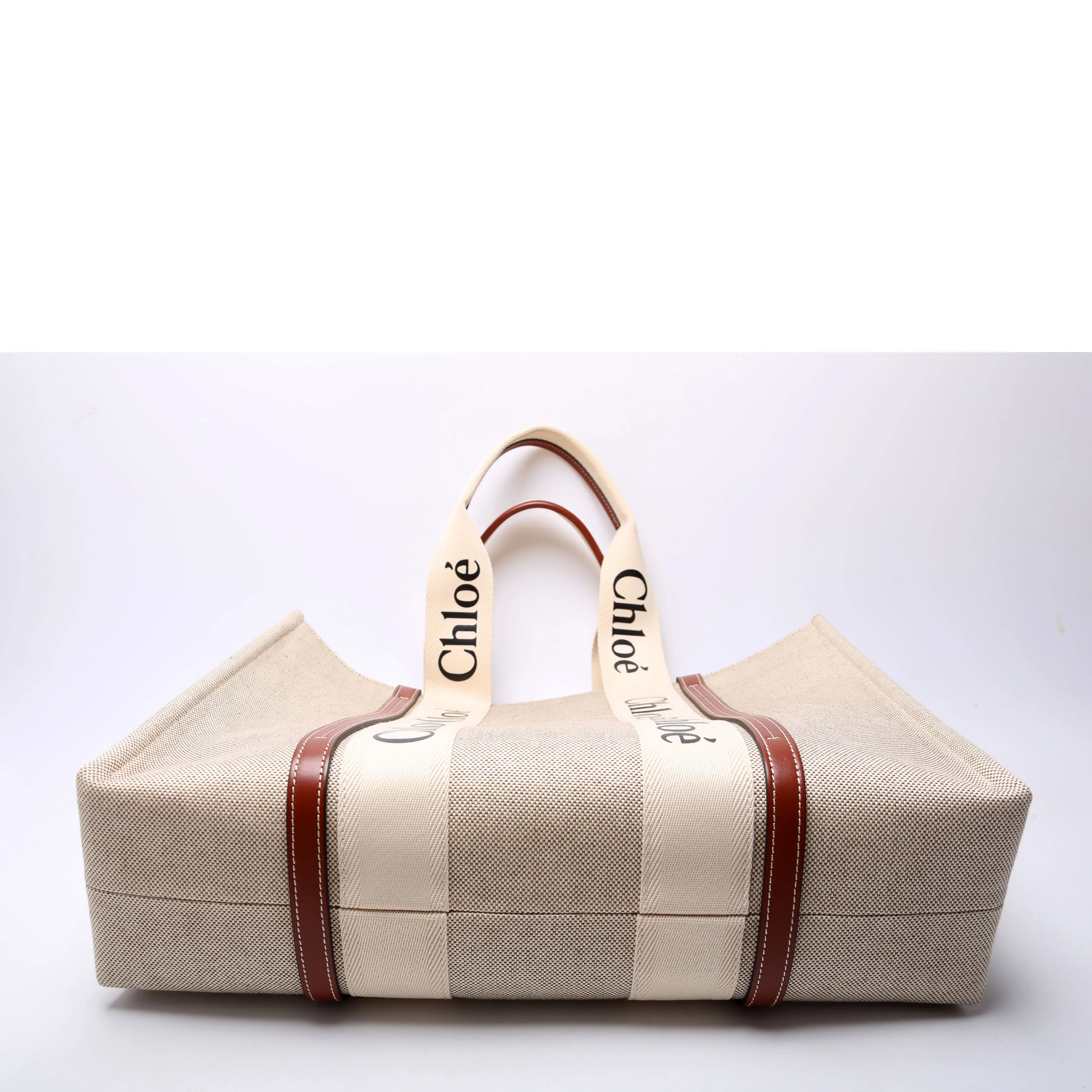 Woody Ribbon Tote Large - Image 4