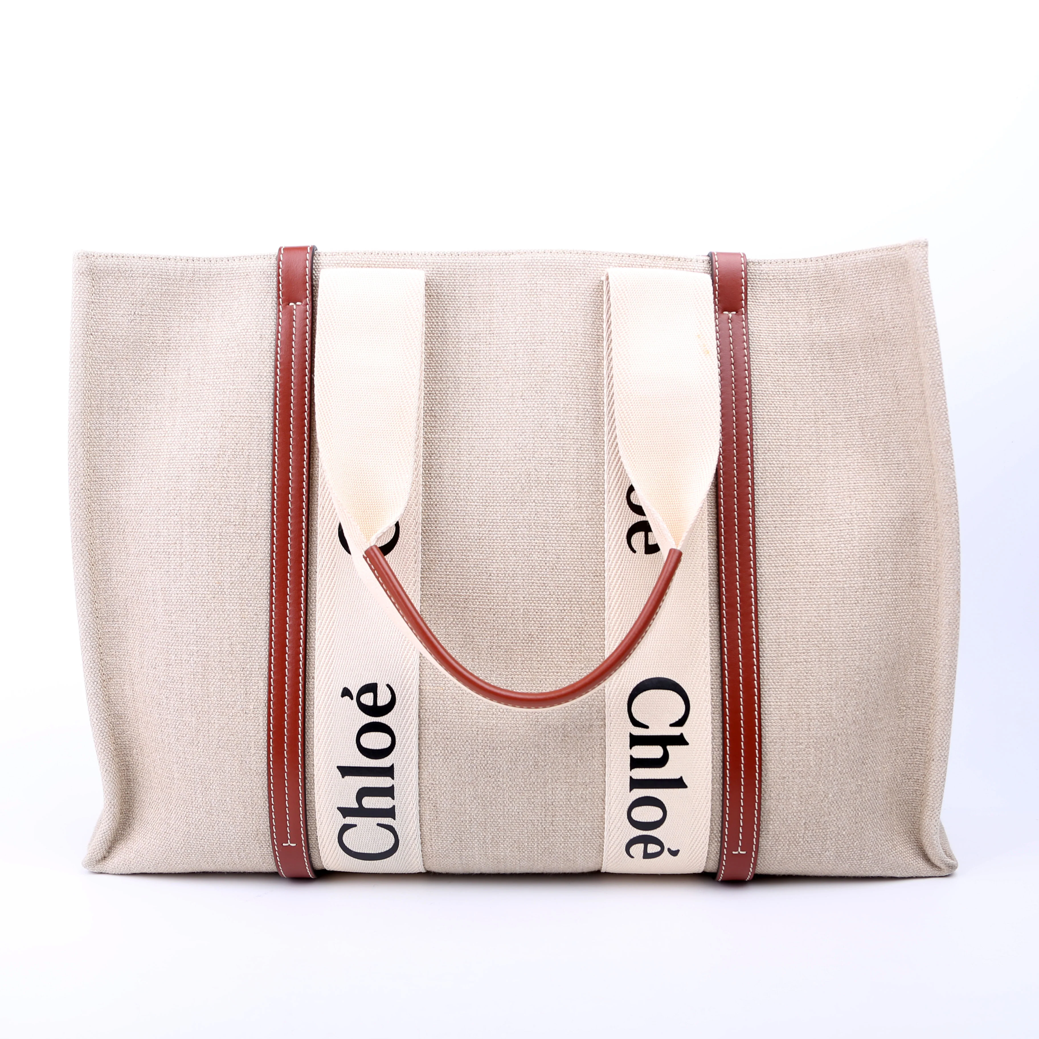 Woody Ribbon Tote Large - Image 2