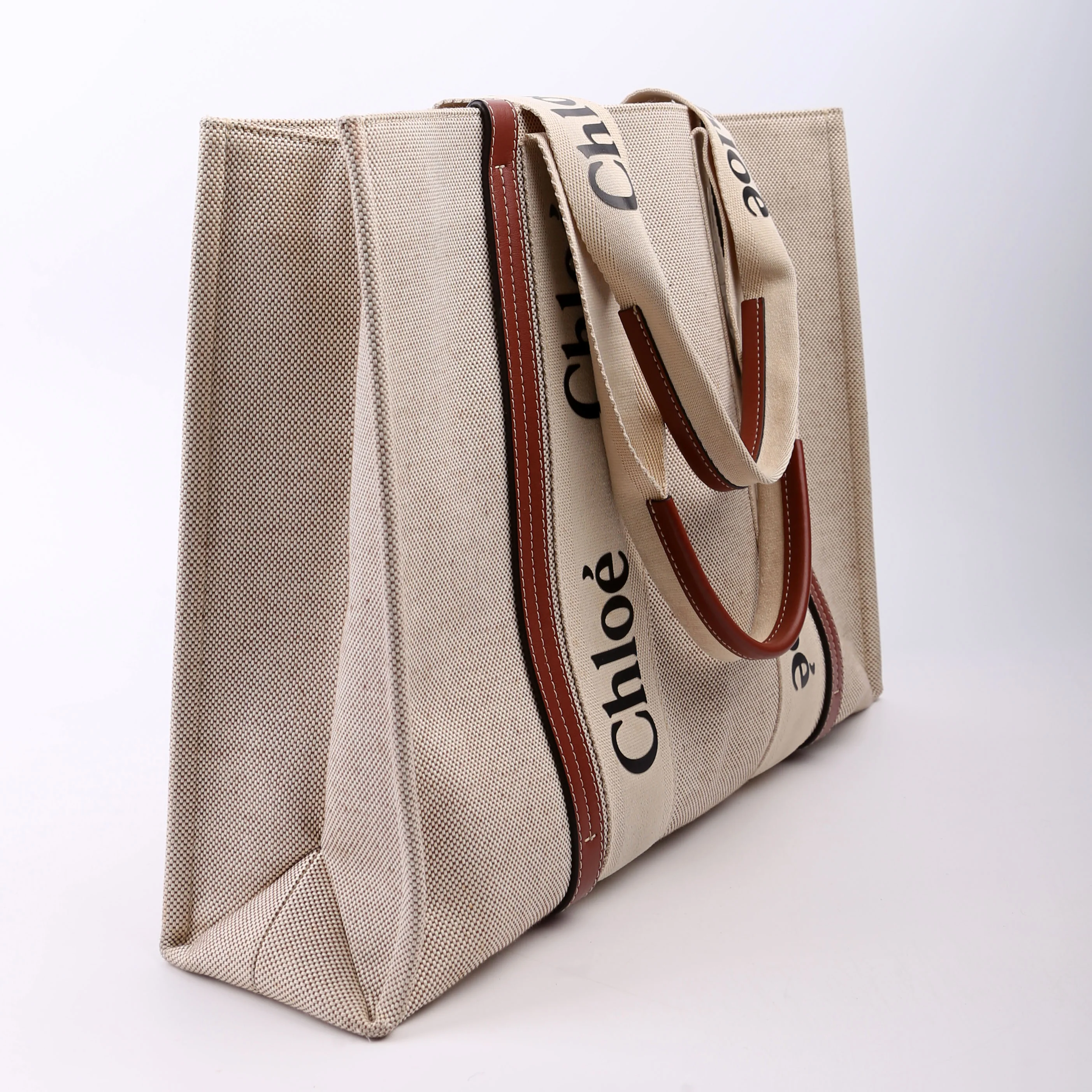 Woody Ribbon Tote Large - Image 2