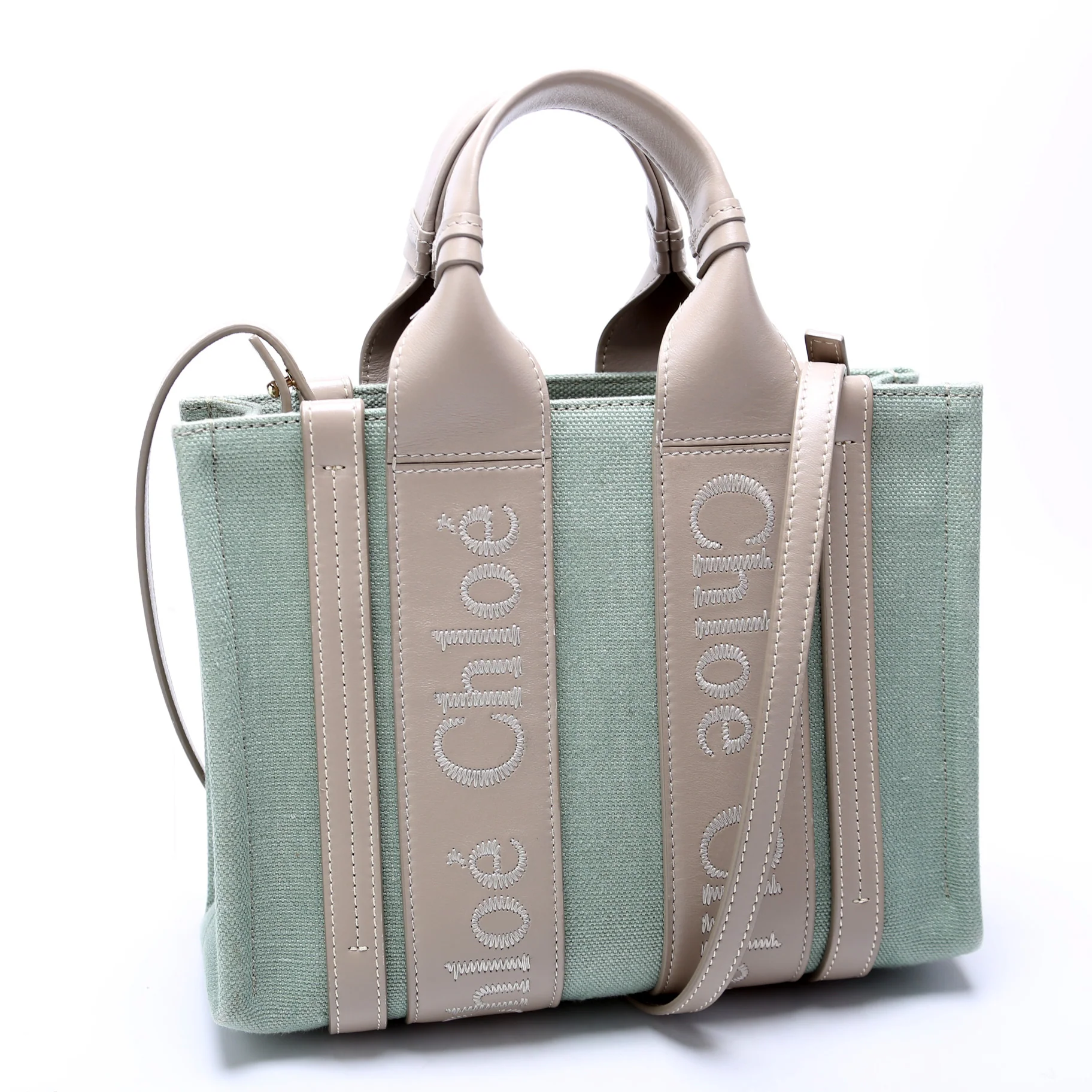 Woody Ribbon Tote Medium - Image 2